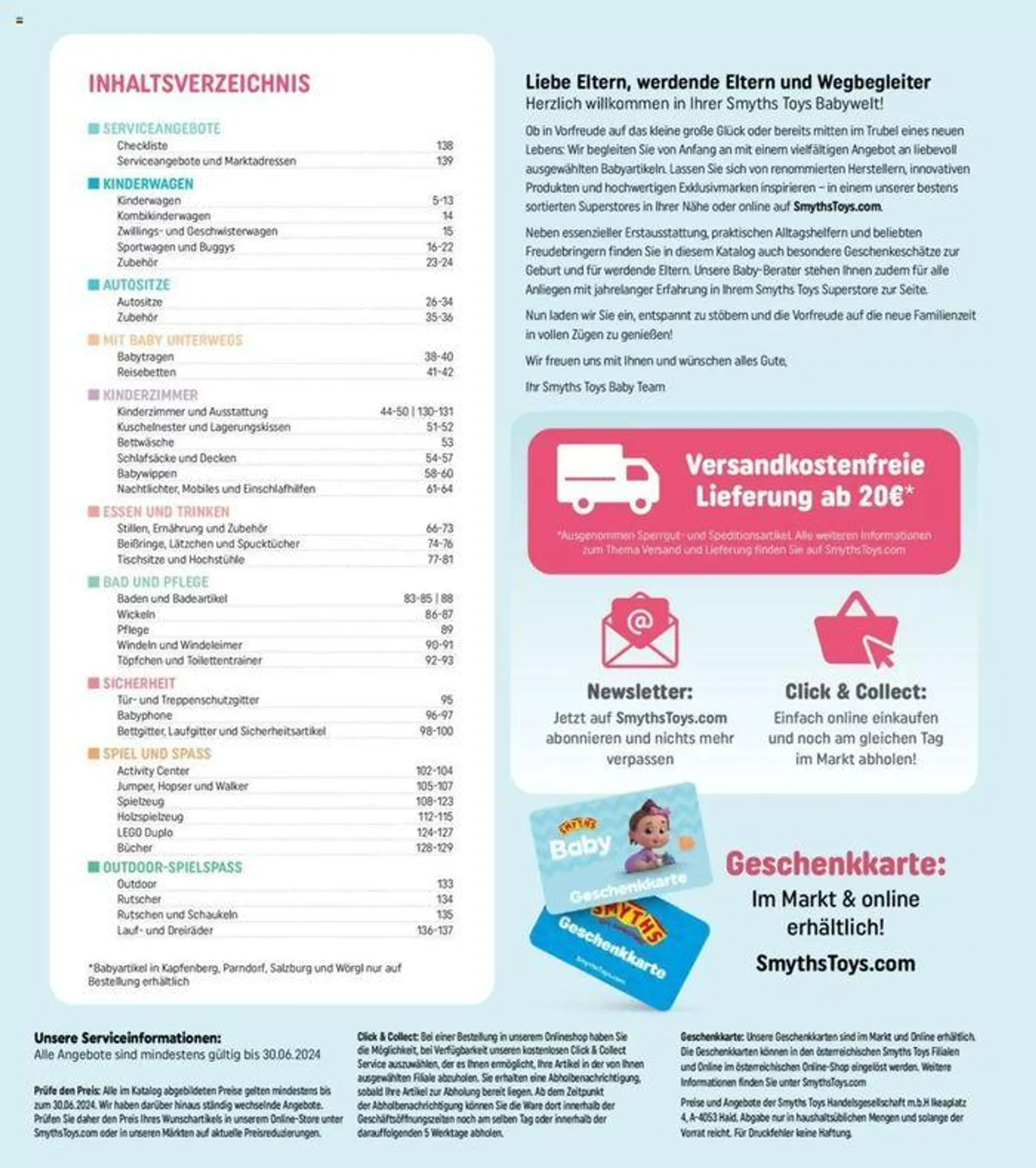 Baby Katalog 2024 von 14. Juni bis 30. Juni 2024 - Flugblätt seite  2