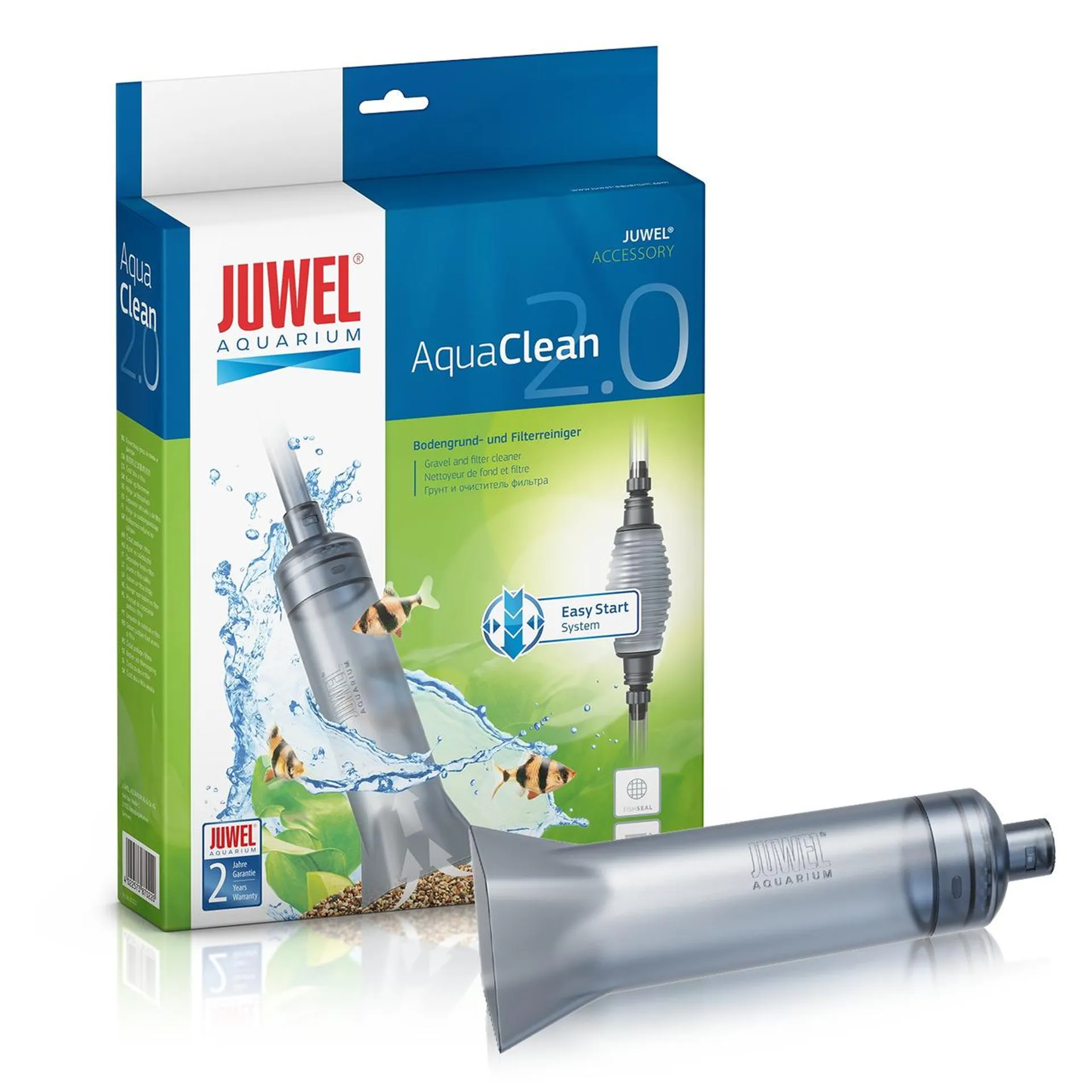 Juwel AquaClean 2.0 Aquarium Bodenreiniger 1 Stück