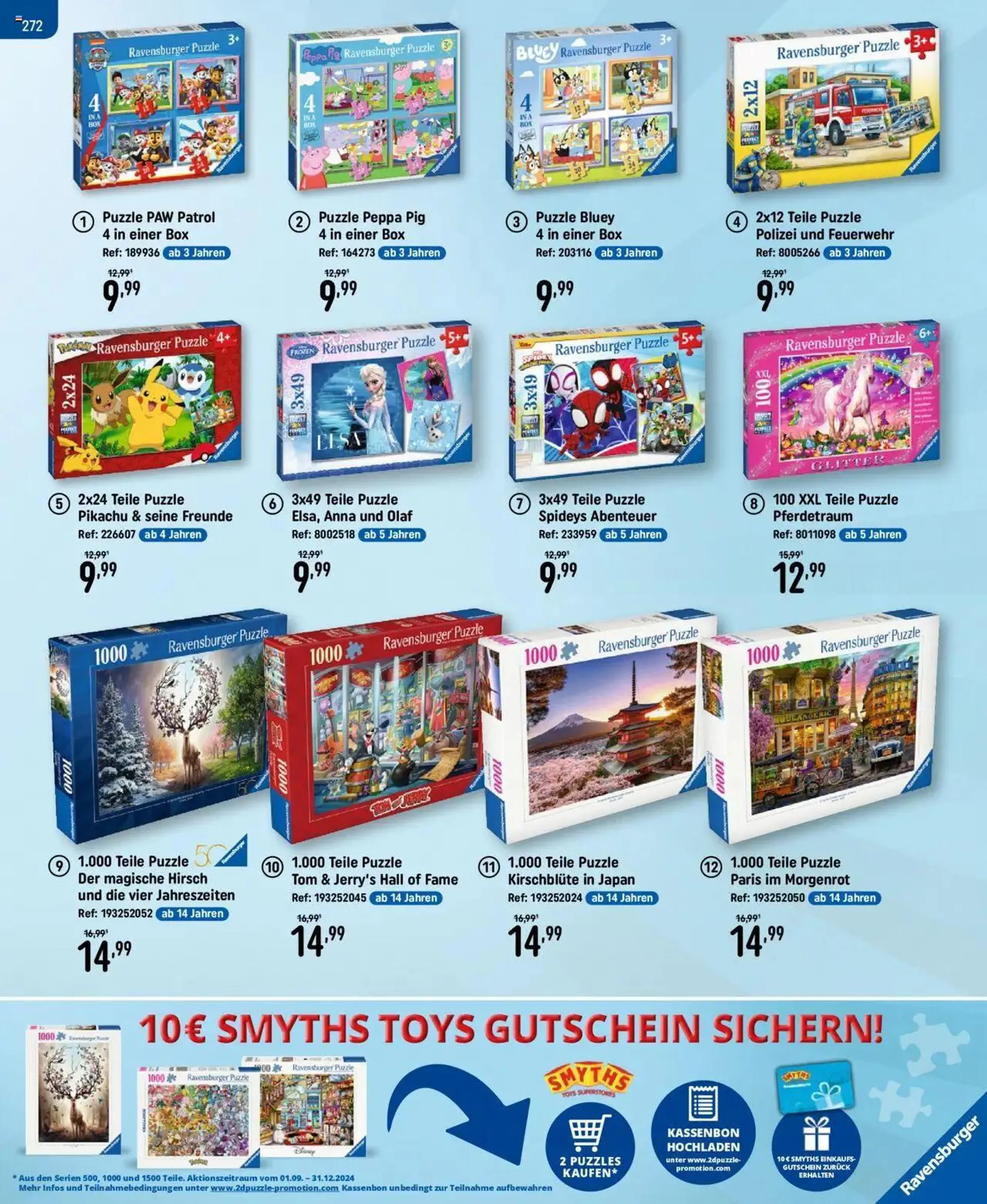 Smyths Toys Angebote von 25. September bis 13. Dezember 2024 - Flugblätt seite  272