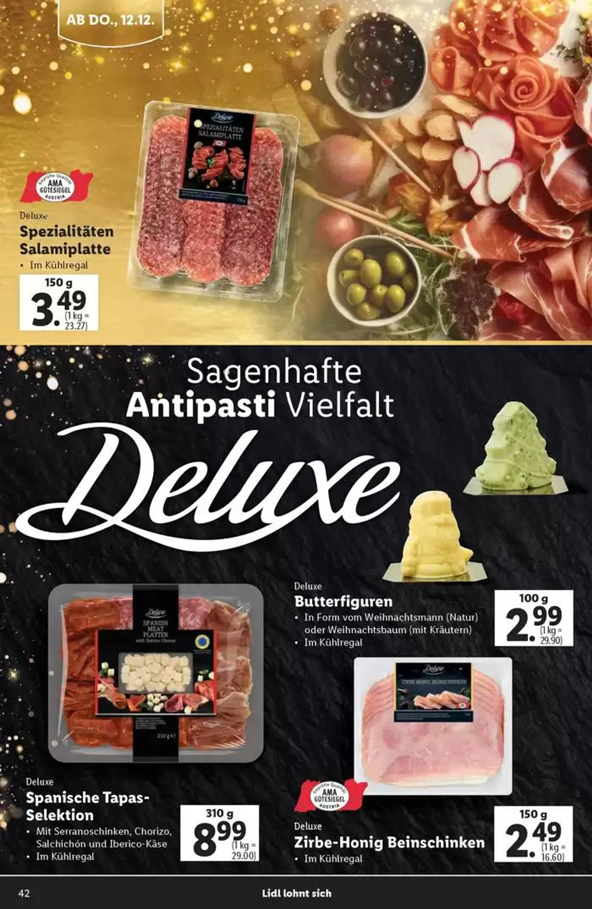 Sonderflyer Deluxe Magazin von 7. November bis 24. Dezember 2024 - Flugblätt seite  42