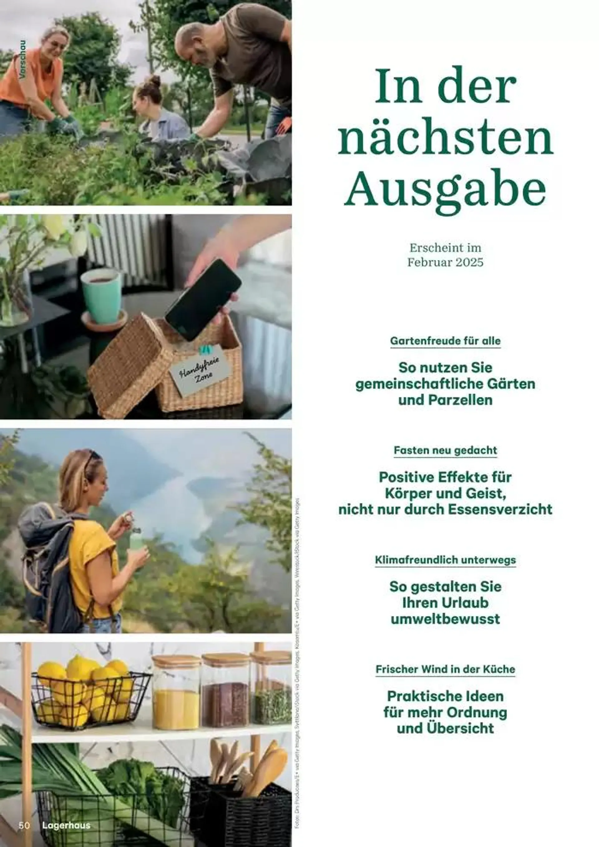 Salzburger Lagerhaus Katalog von 26. Oktober bis 9. November 2024 - Flugblätt seite  50