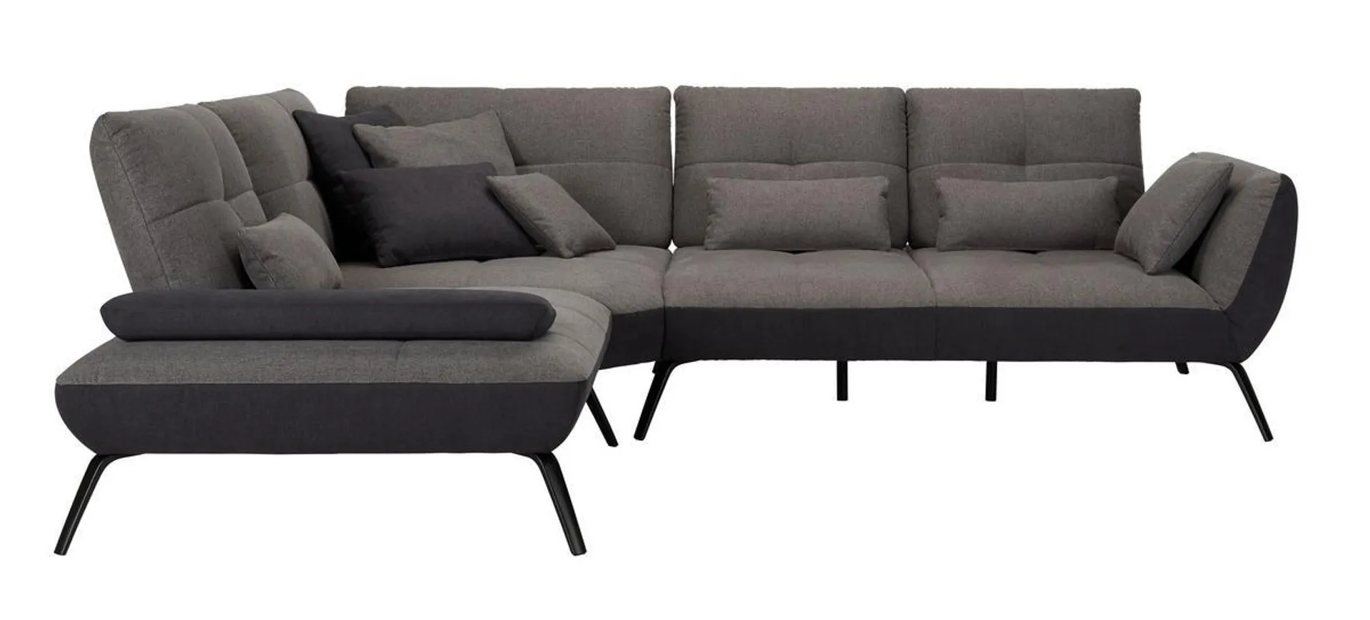 Wohnlandschaft Trendy in Anthrazit