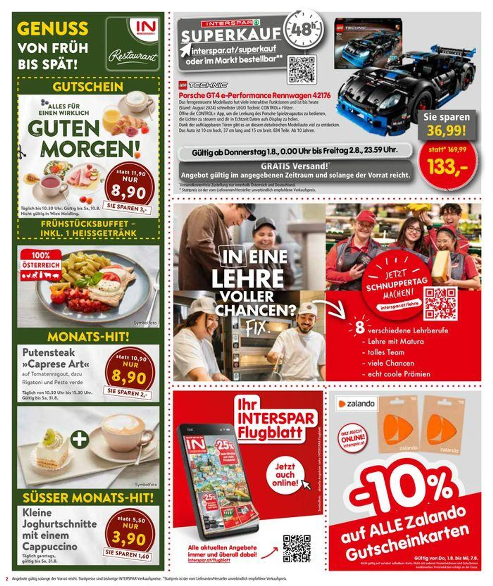 Aktuelle Schnäppchen und Angebote von 1. August bis 15. August 2024 - Flugblätt seite  2