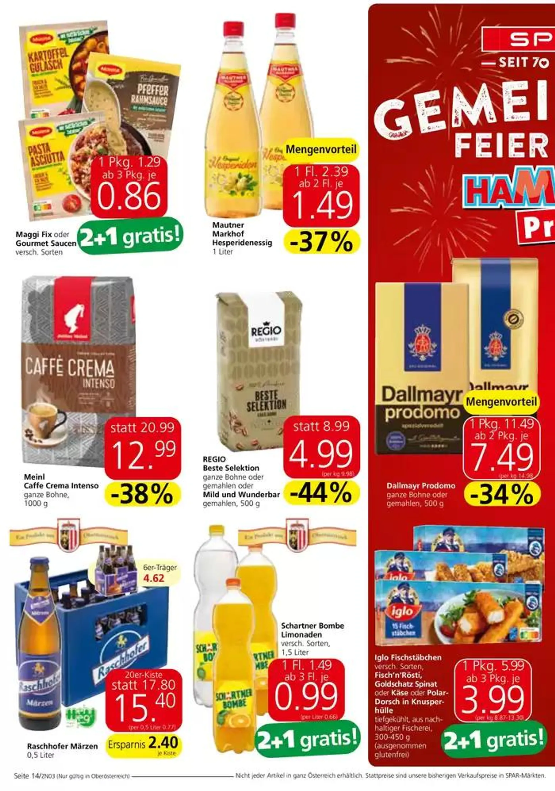 Aktuelle Deals und Angebote von 2. Oktober bis 16. Oktober 2024 - Flugblätt seite  14