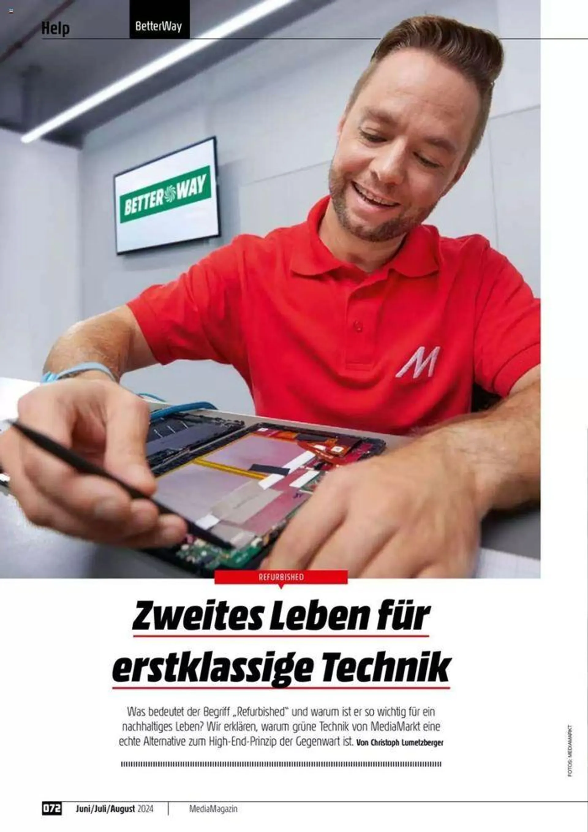 Magazin Juni/Juli/August 2024 von 7. Juni bis 31. August 2024 - Flugblätt seite  72