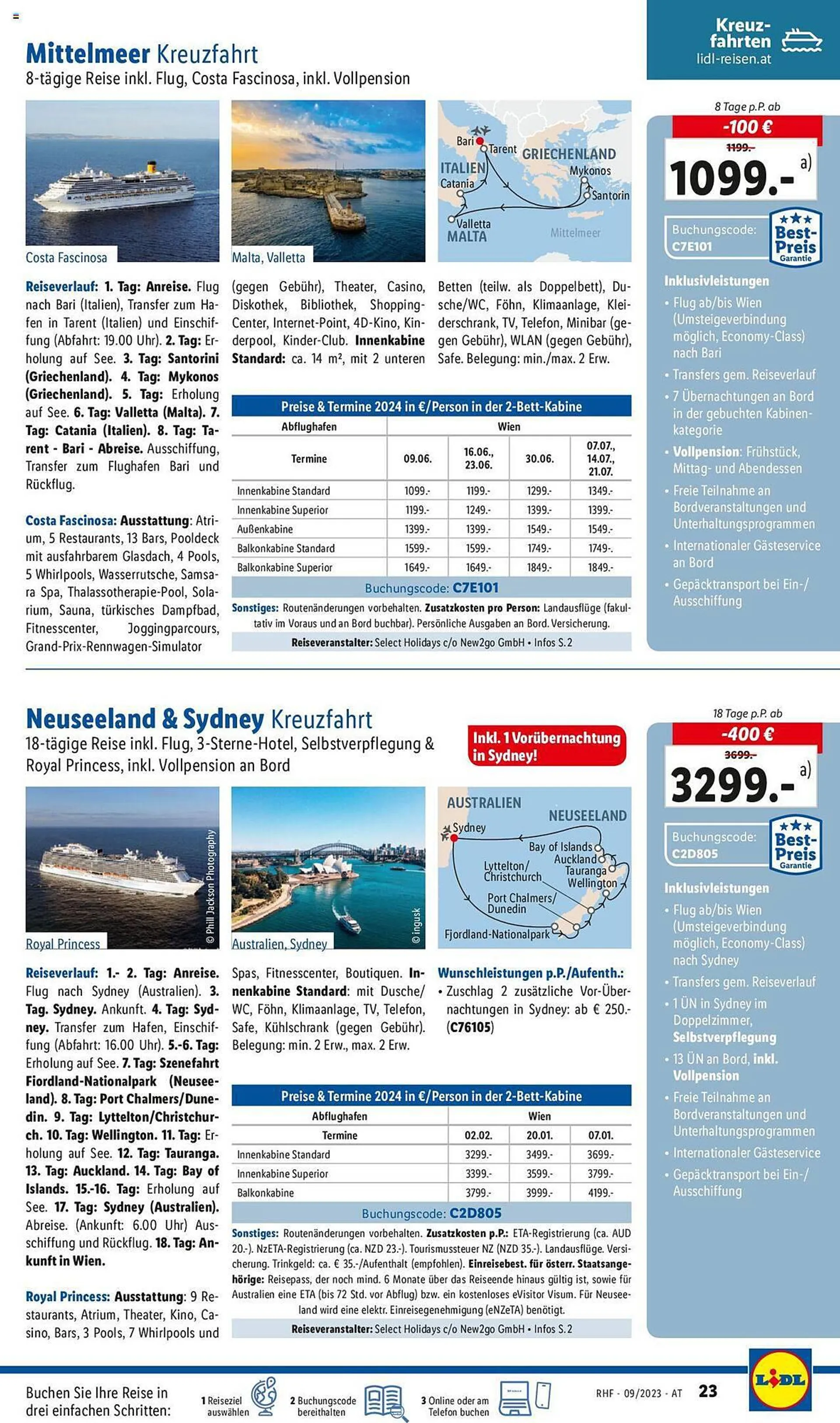 Lidl Flugblatt von 30. August bis 30. September 2023 - Flugblätt seite  23