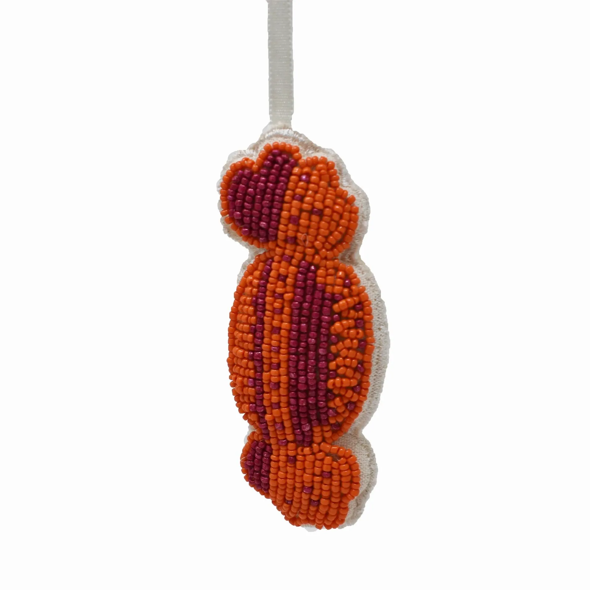 BEADS BONBON Hänger orange/pink