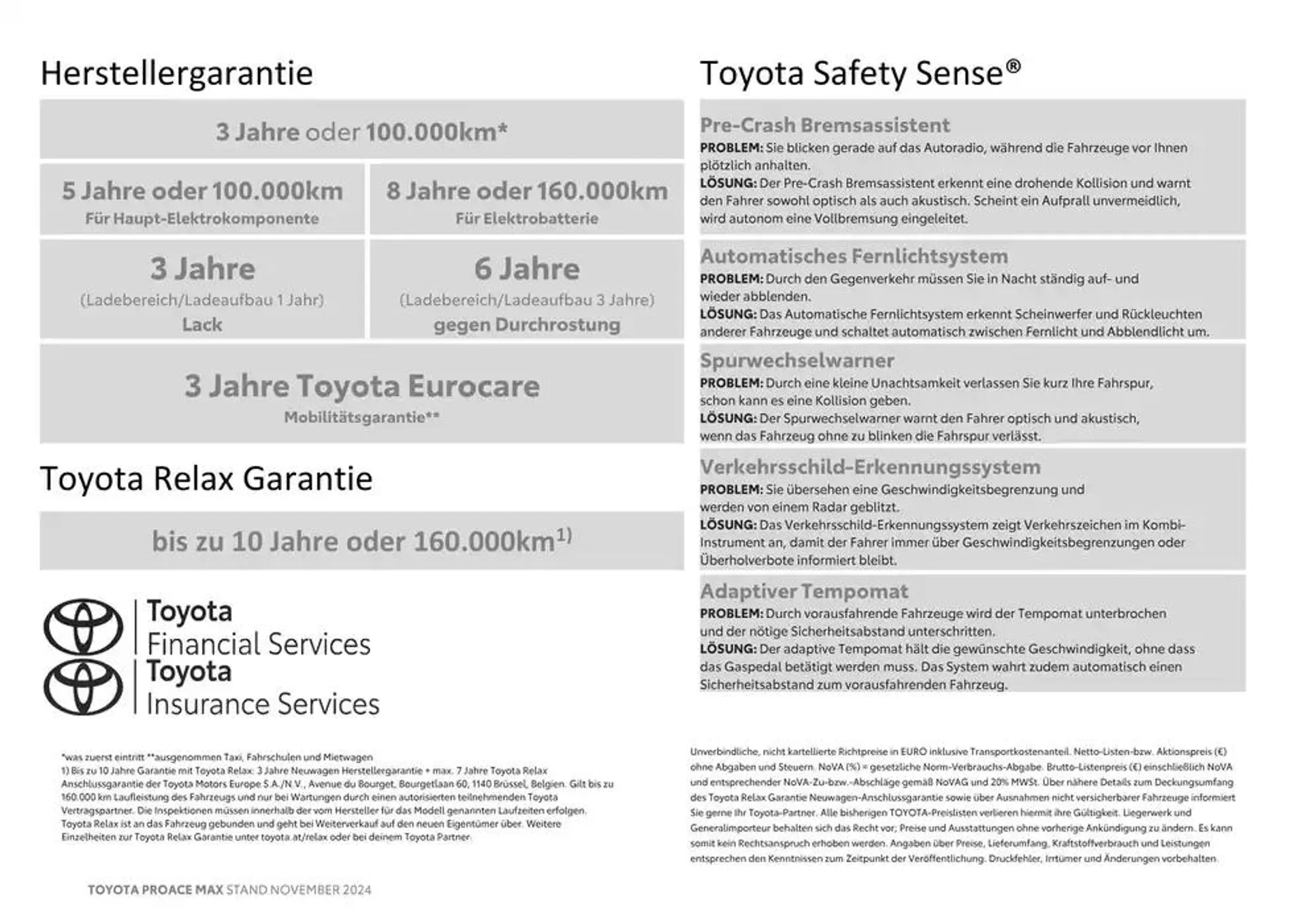 Toyota Proace Max von 26. November bis 26. November 2025 - Flugblätt seite  21