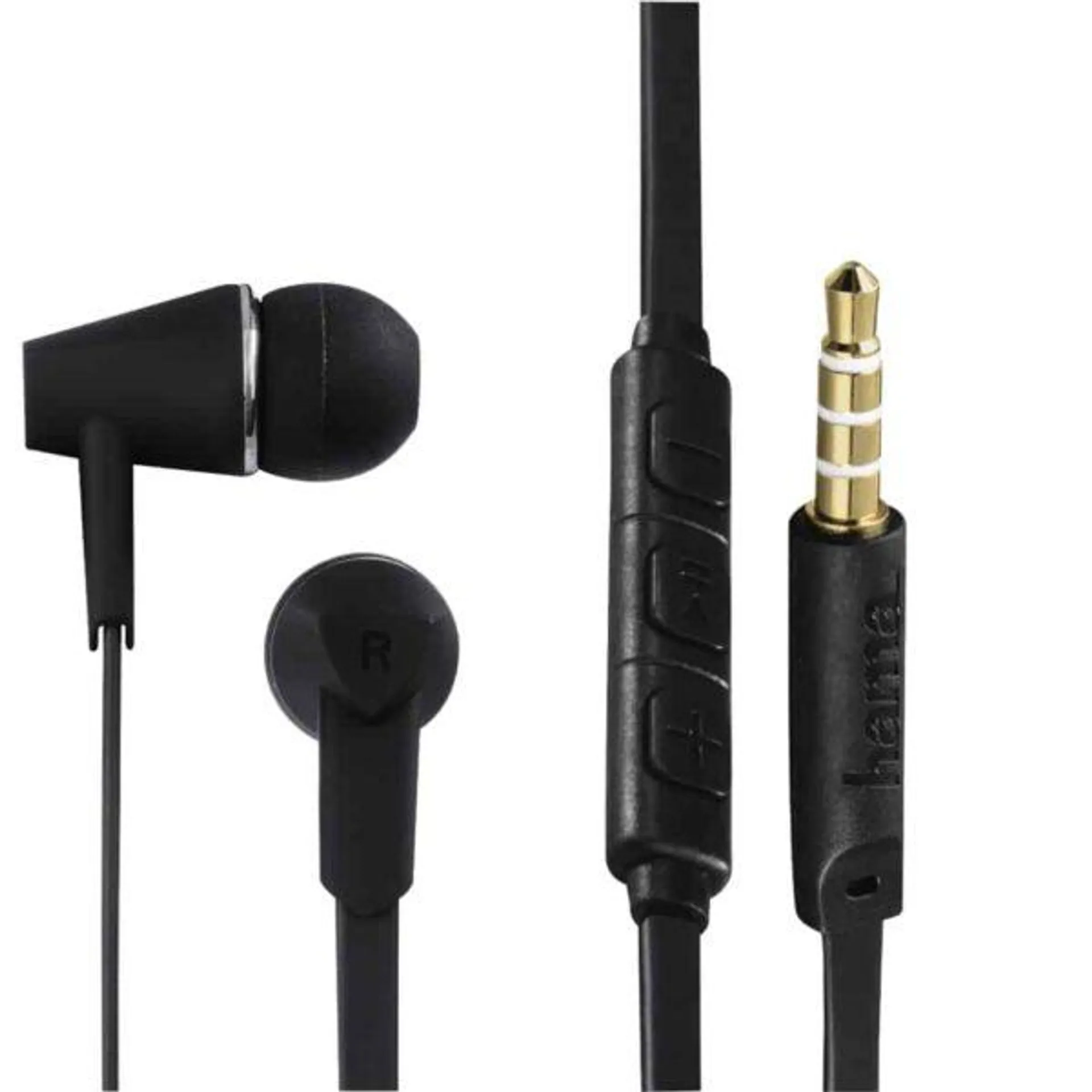 Hama In-Ear Stereo Earphones “Joy” – Headset – im Ohr – Schwarz