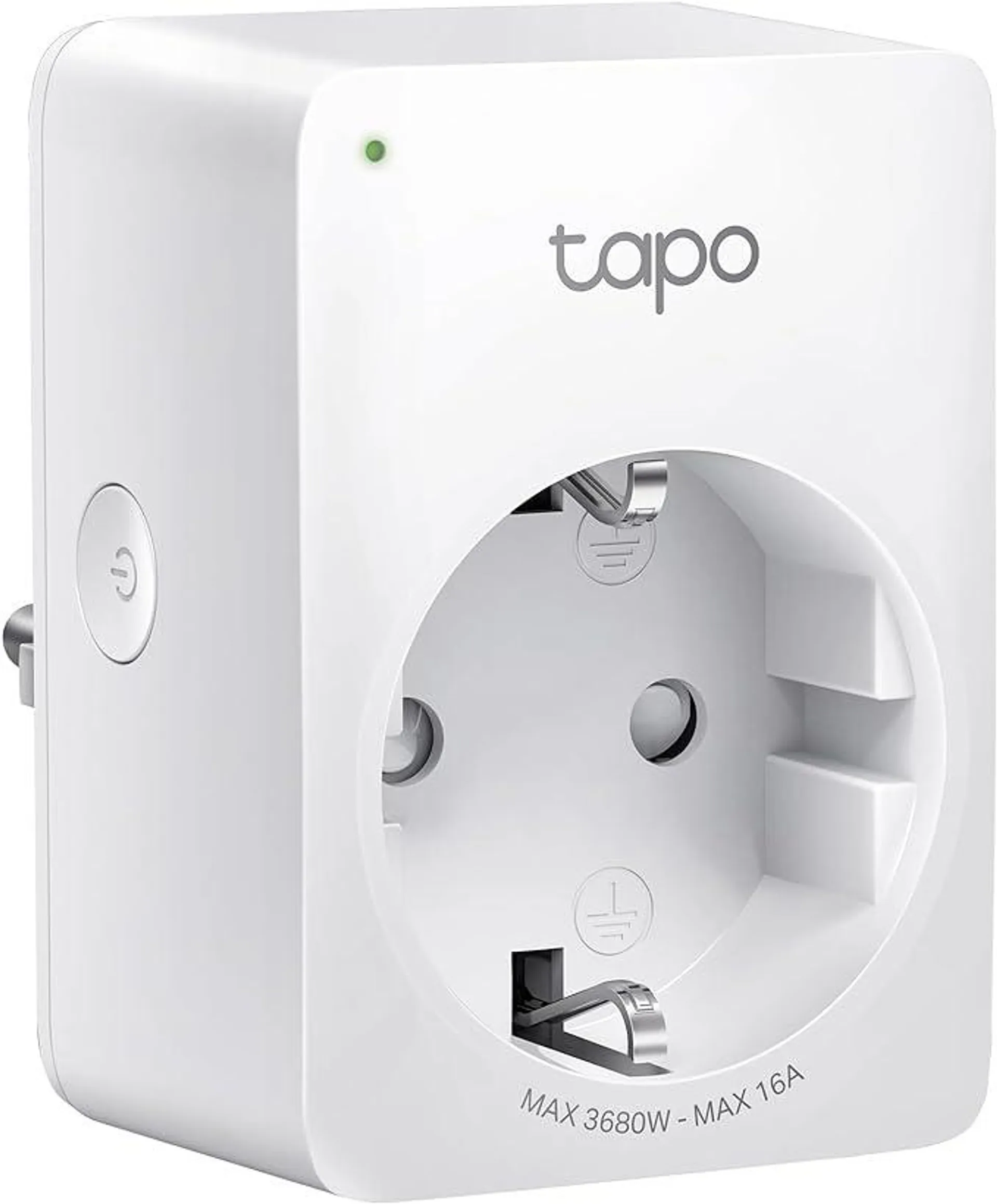Tapo Smart WLAN Steckdose Tapo P110 mit Energieverbrauchskontrolle, Smart Home Alexa Steckdose, funktioniert mit Alexa, Google Home, Sprachsteuerung, Fernzugriff, Kein Hub notwendig, Mini
