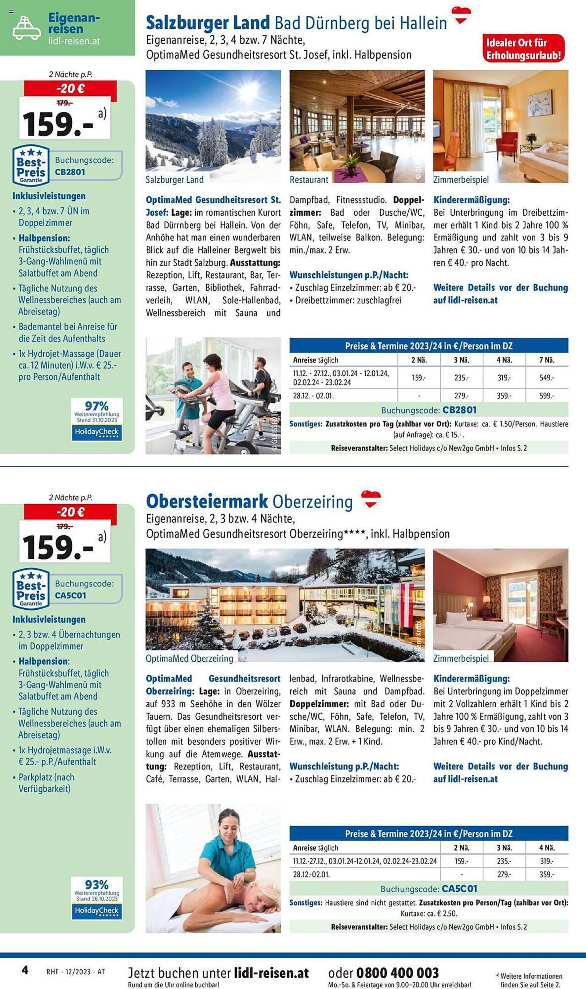 Lidl Flugblatt von 29. November bis 30. Dezember 2023 - Flugblätt seite  4