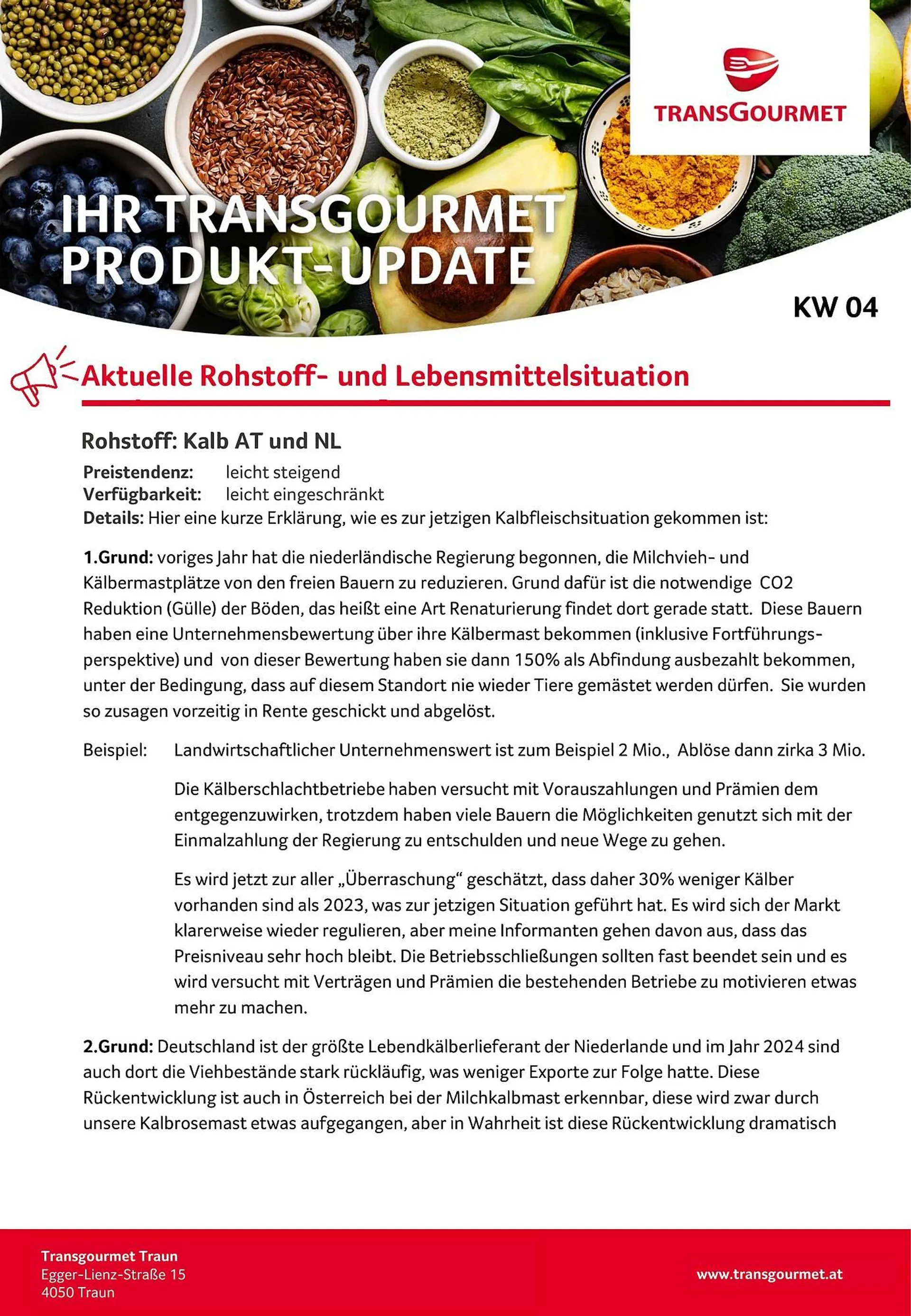 Transgourmet Flugblatt - 1