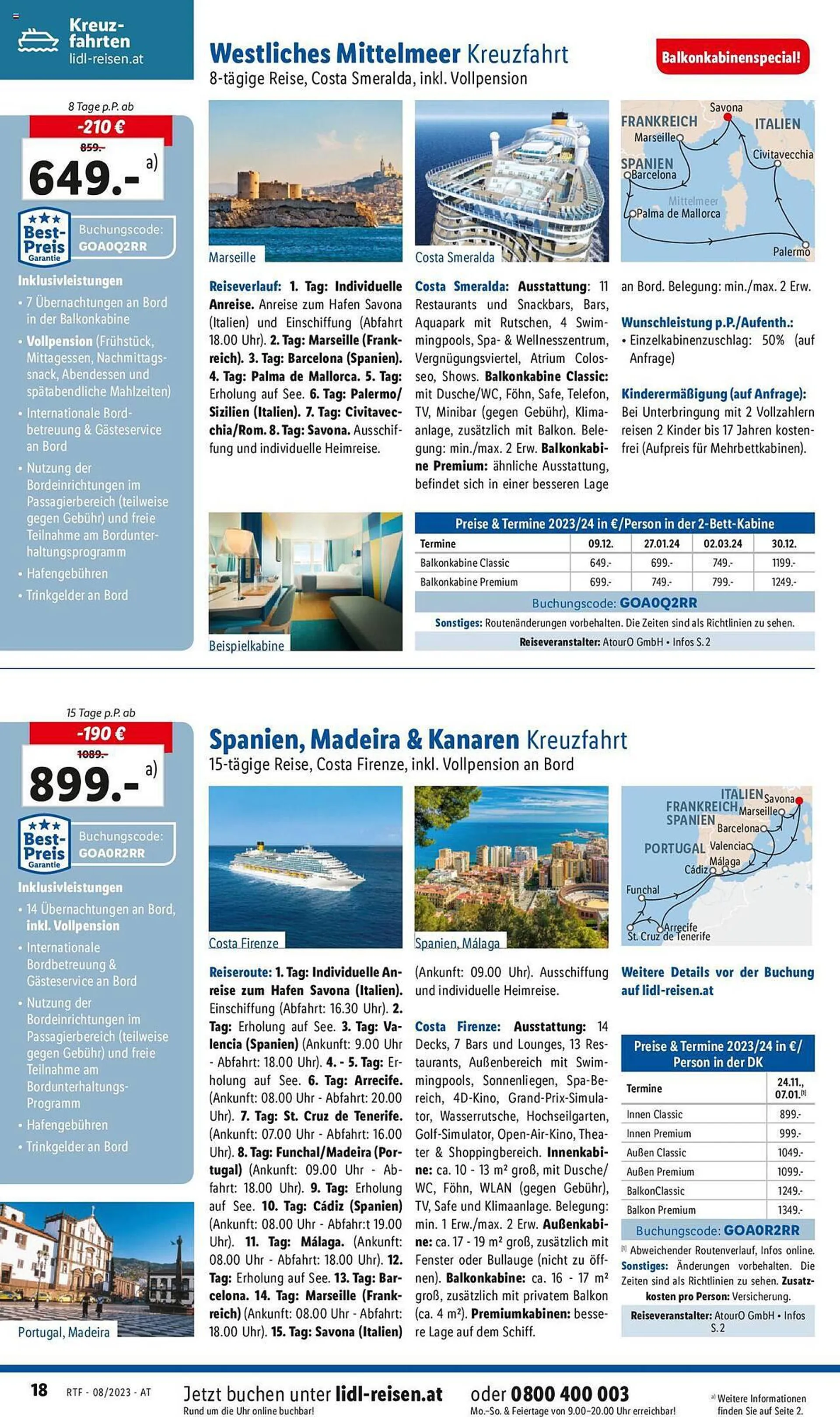 Lidl Flugblatt von 12. August bis 15. September 2023 - Flugblätt seite  18