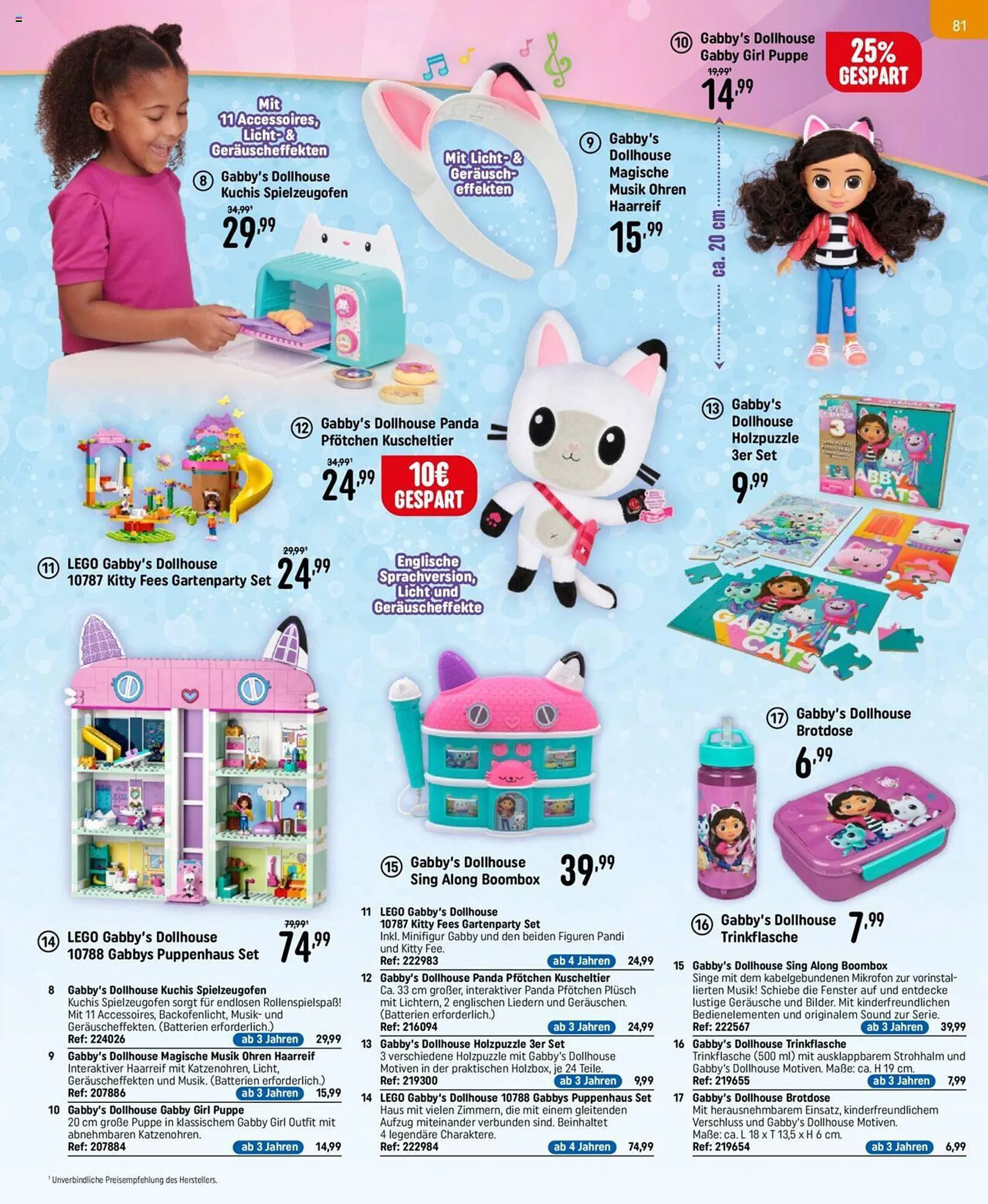 Smyths Toys Flugblatt von 29. September bis 14. Dezember 2023 - Flugblätt seite  81