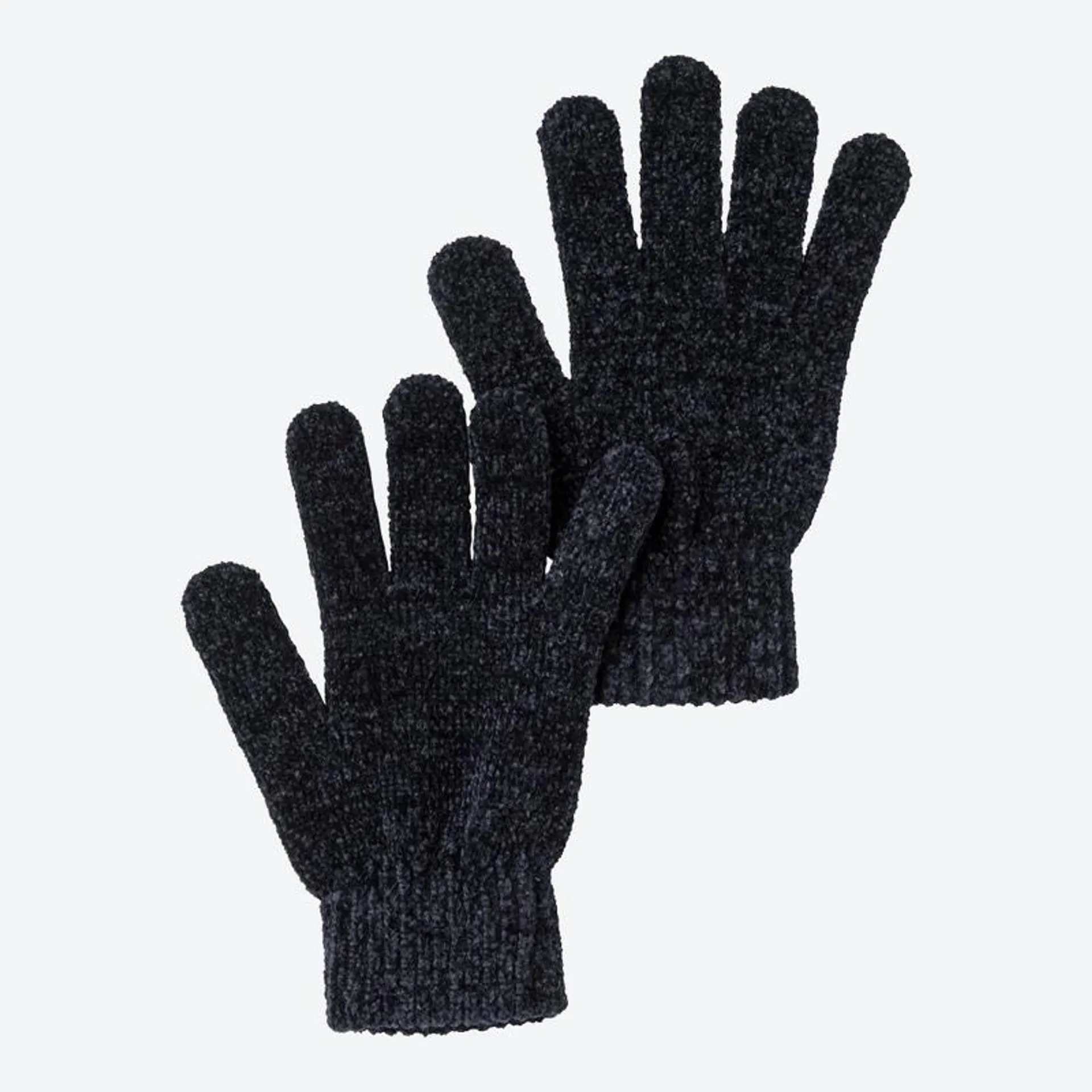 Damen-Strickhandschuhe aus Chenille