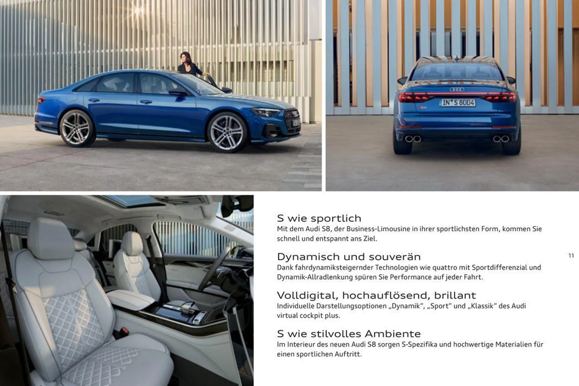 Audi A8 von 2. November bis 2. November 2024 - Flugblätt seite  11