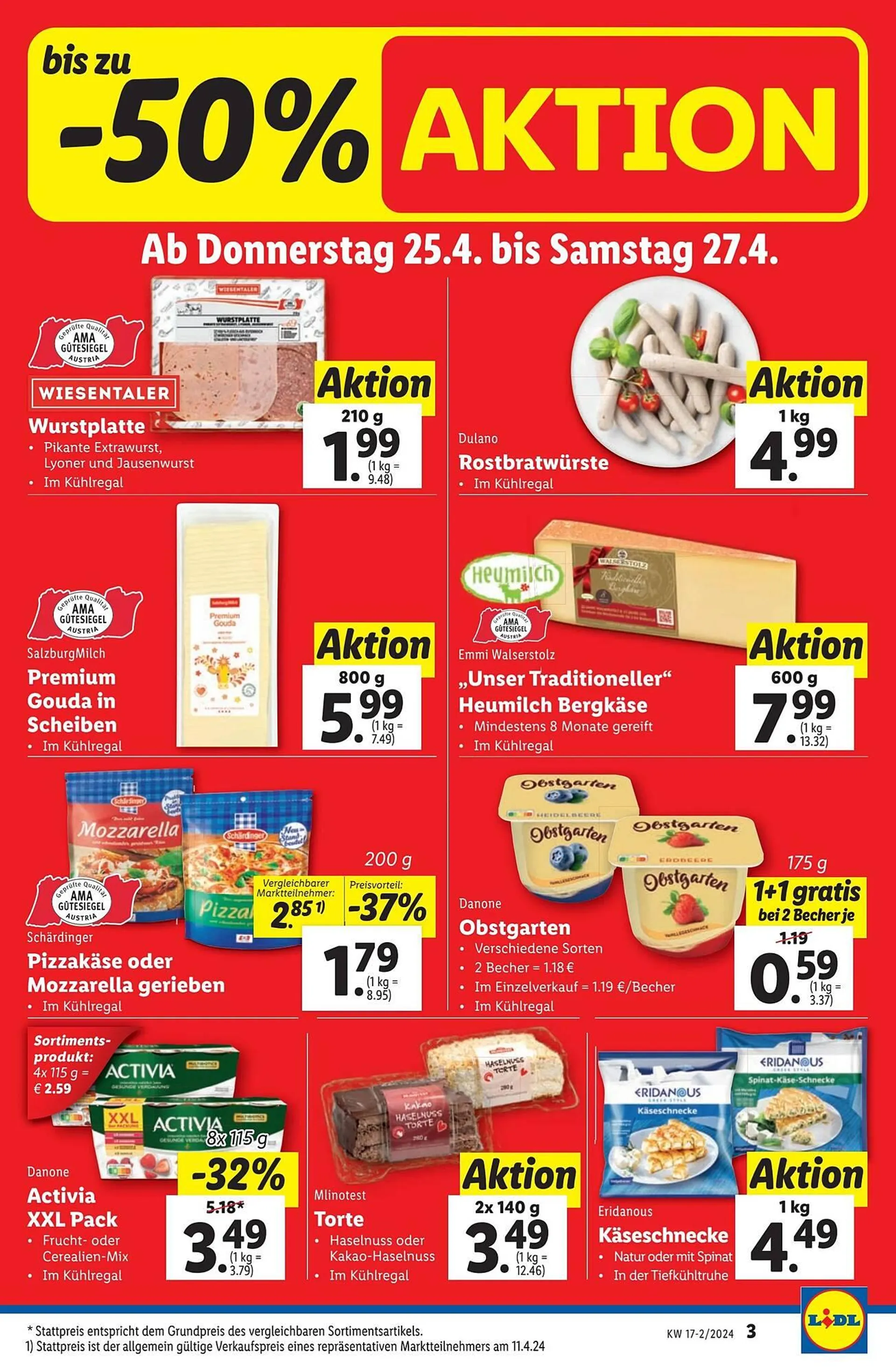 Lidl Flugblatt von 24. April bis 30. April 2024 - Flugblätt seite  3