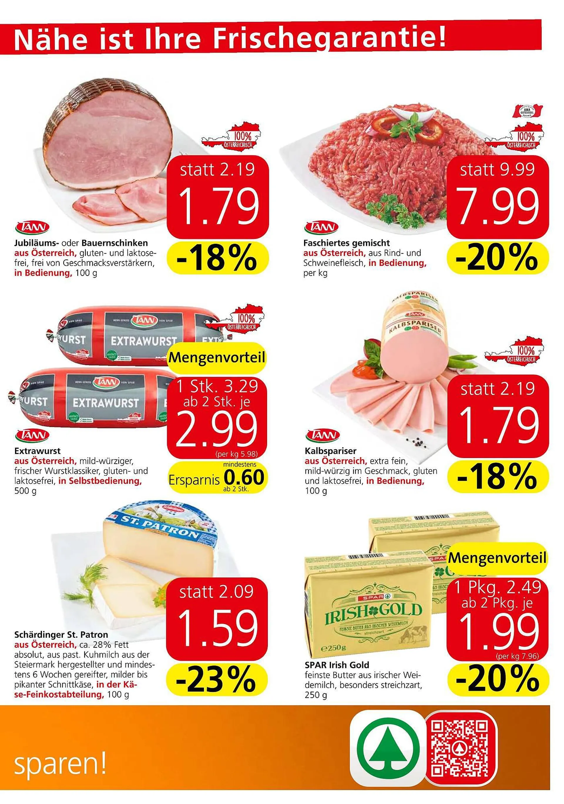 Spar Flugblatt von 24. August bis 30. August 2023 - Flugblätt seite  5