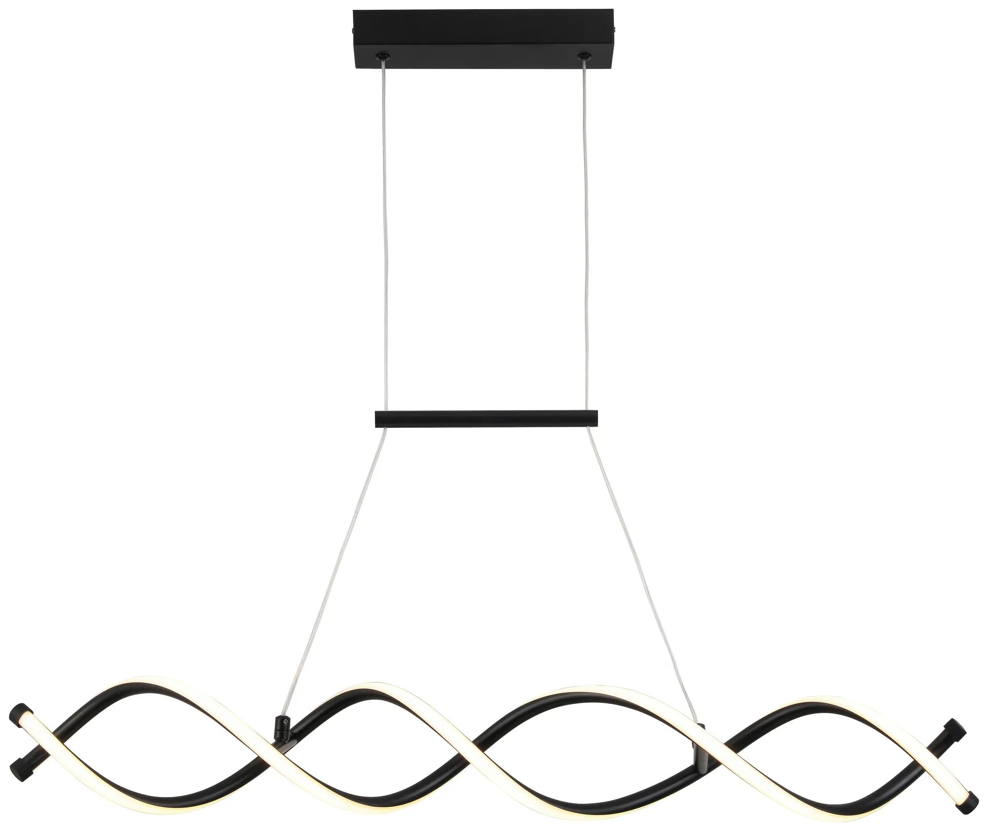 Solea H: 120 cm 1-Flammig, Geschwungen