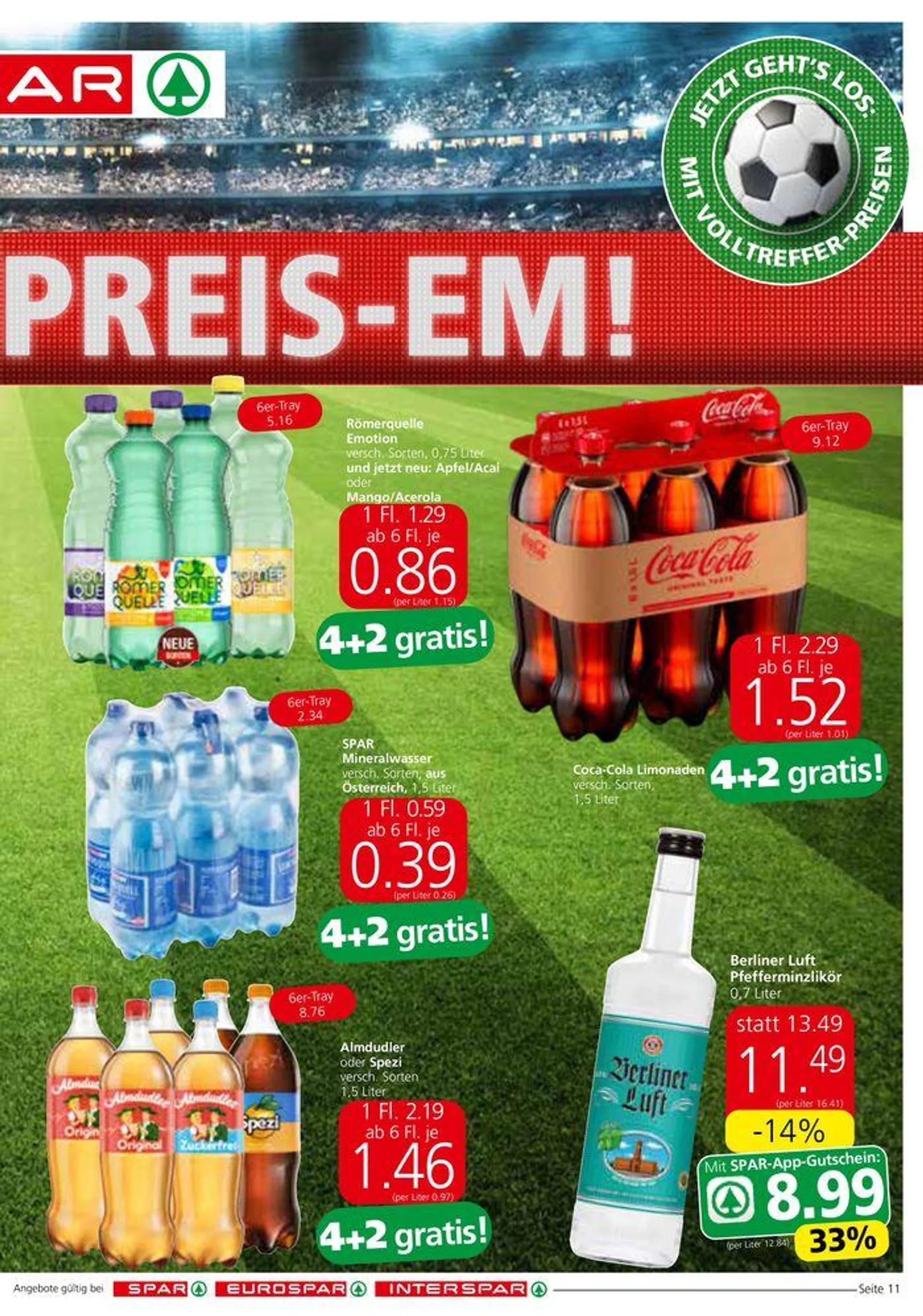 Tolles Angebot für alle Kunden von 26. Juni bis 10. Juli 2024 - Flugblätt seite  11