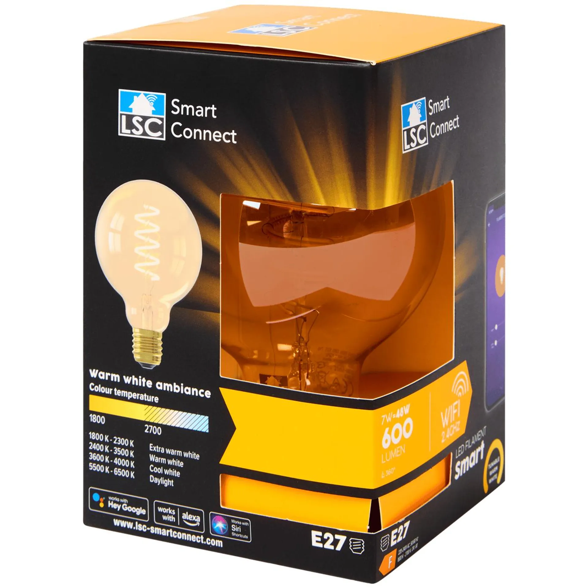 LSC Smart Connect Filament-LED-Lampe