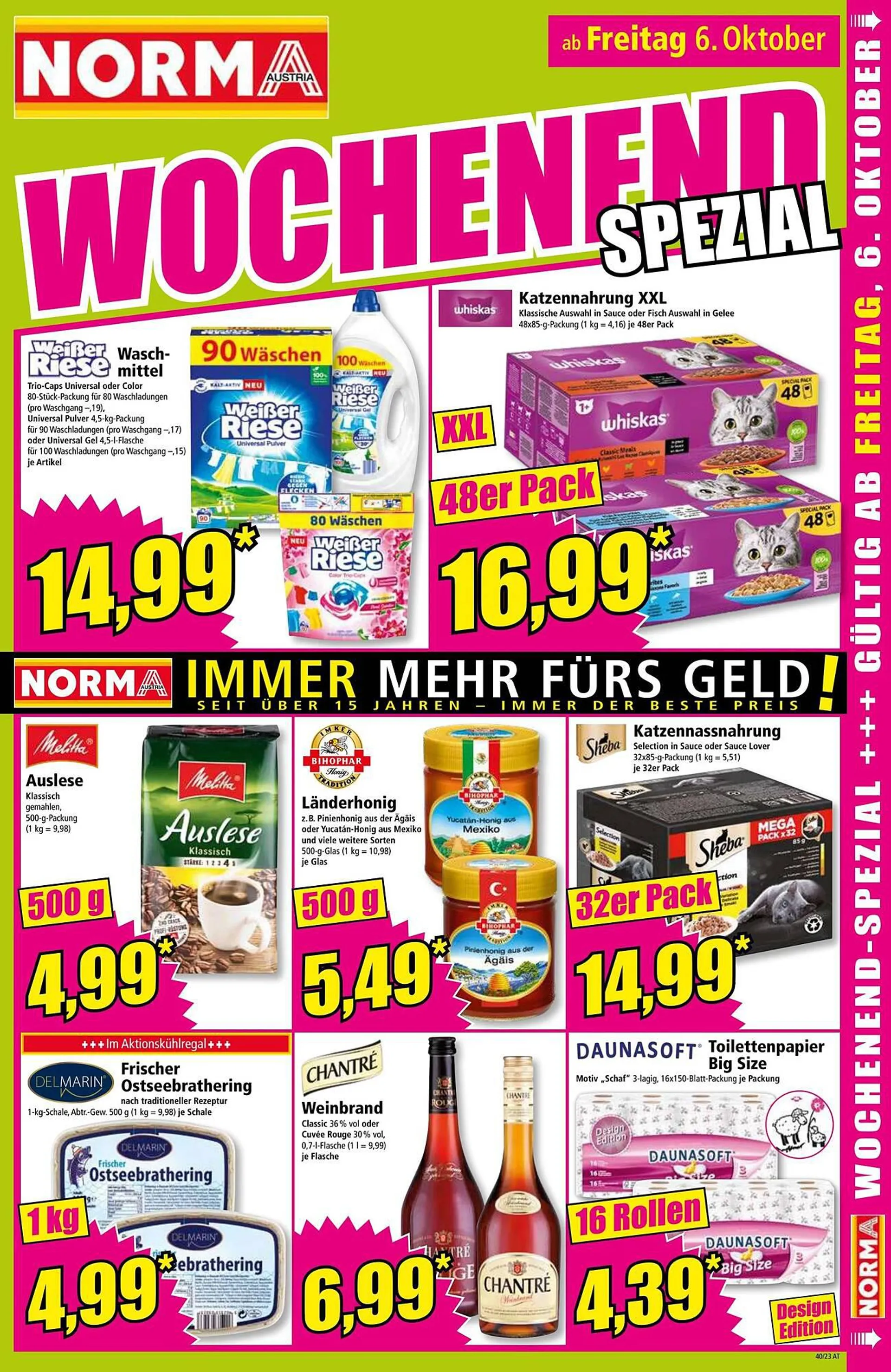 Norma Flugblatt von 2. Oktober bis 7. Oktober 2023 - Flugblätt seite  15