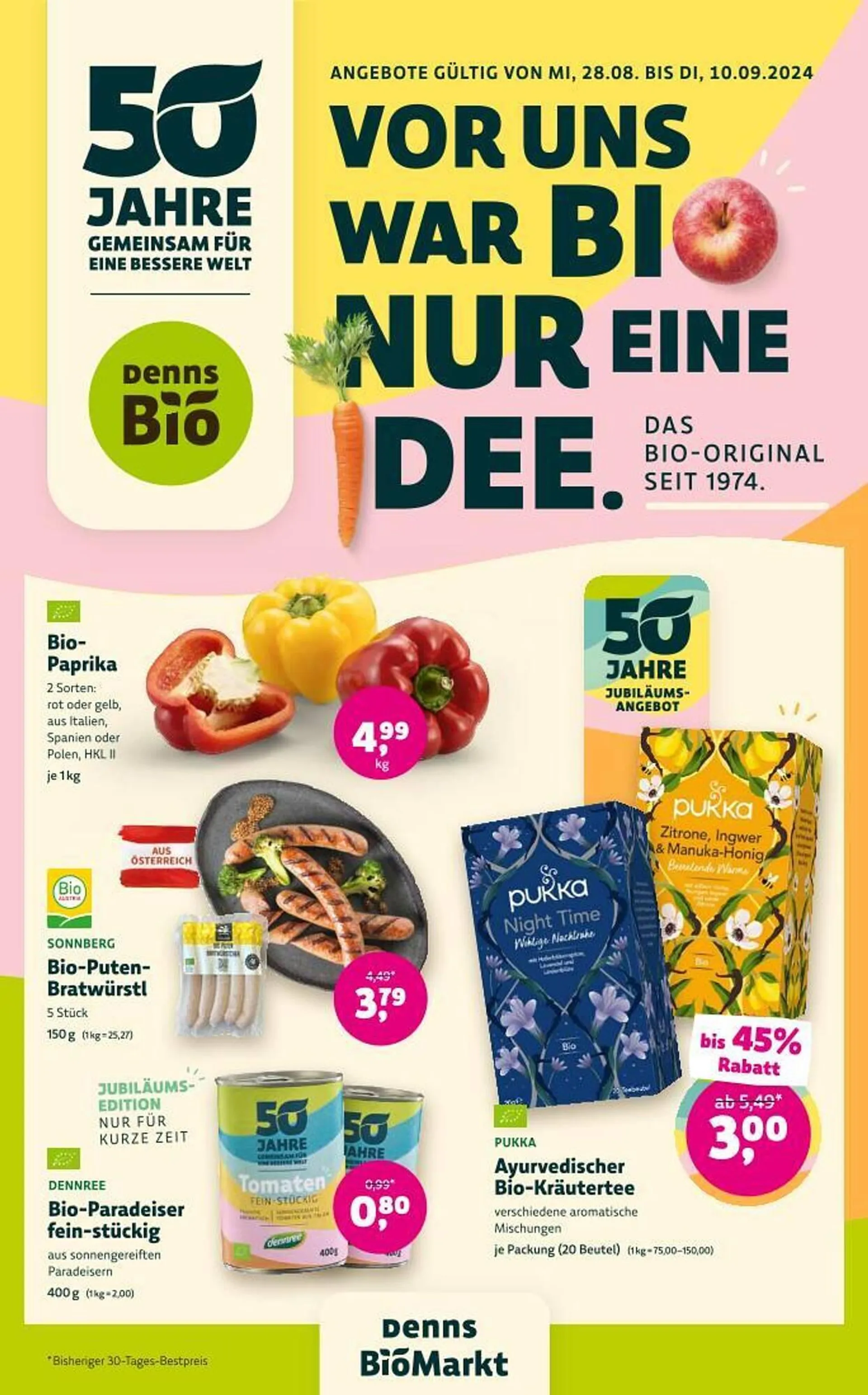 Denns Biomarkt Flugblatt - 1