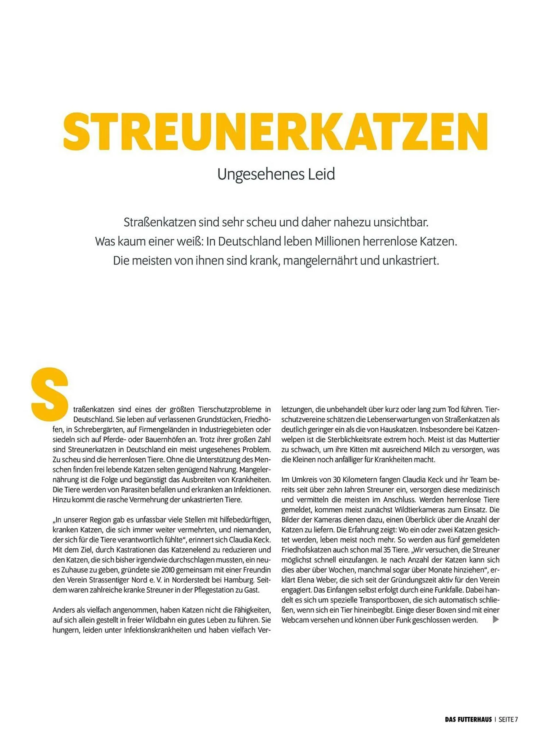 Das Futterhaus Flugblatt von 1. August bis 3. Oktober 2024 - Flugblätt seite  7