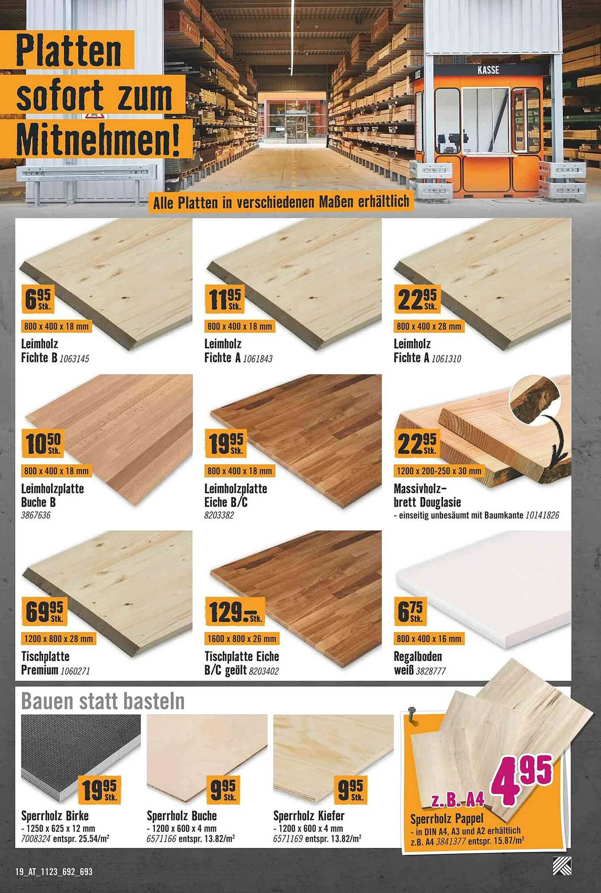 Hornbach Flugblatt von 19. November bis 19. Dezember 2023 - Flugblätt seite  23