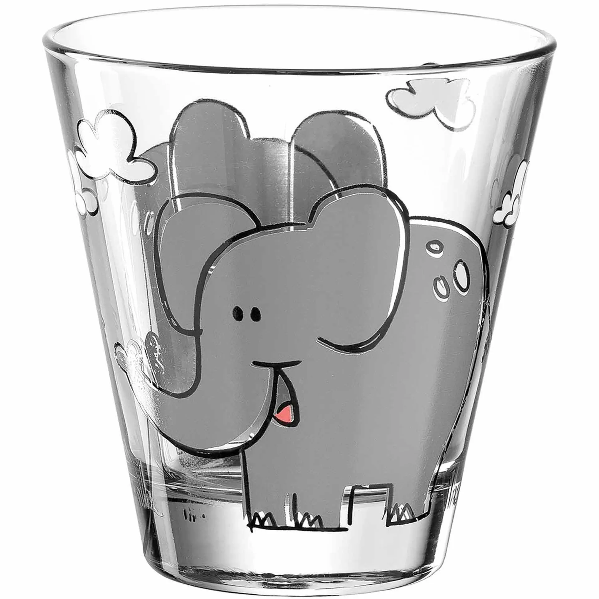 Trinkglas BAMBINI 6er-Set 215 ml Elefant