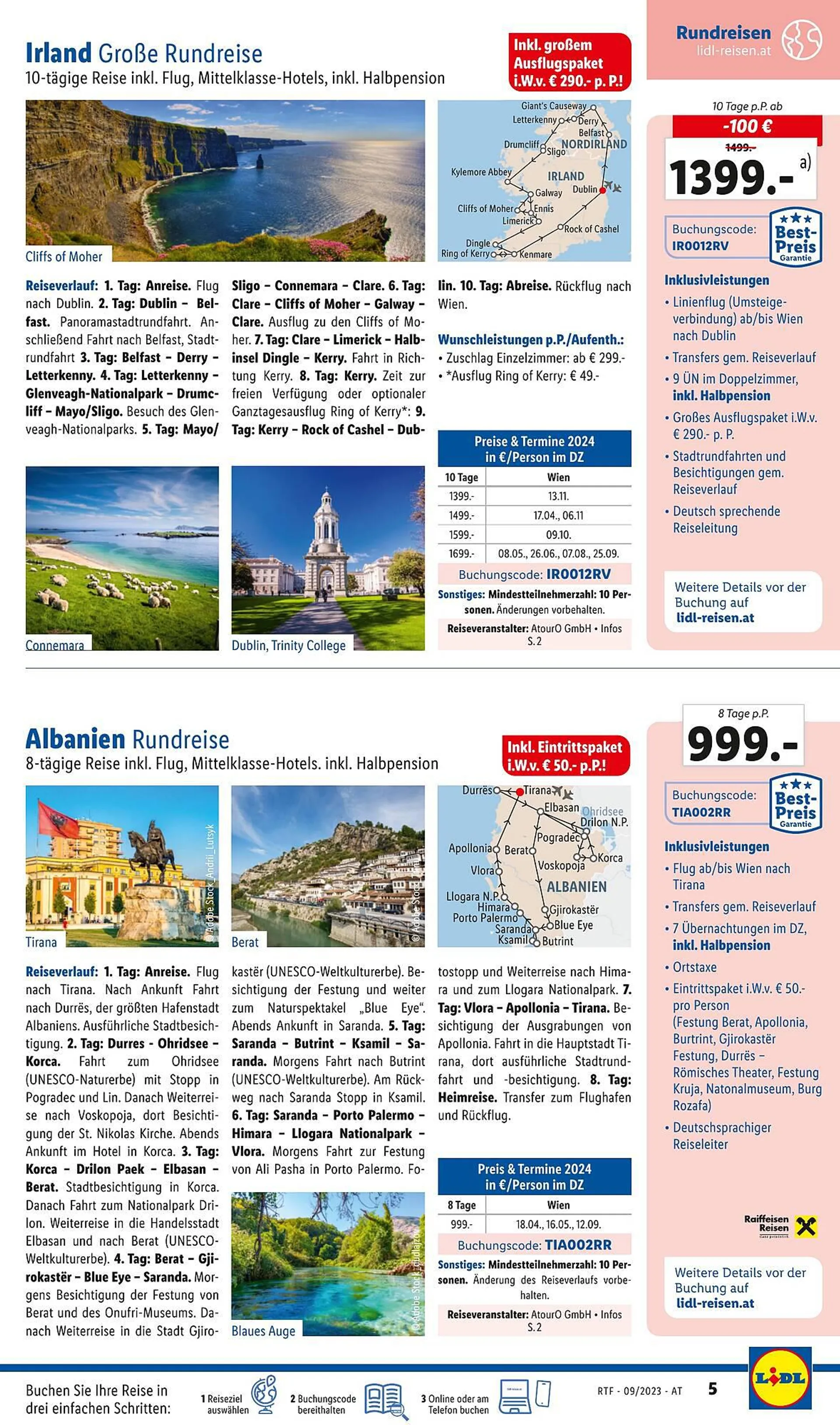 Lidl Flugblatt von 13. September bis 30. September 2023 - Flugblätt seite  5