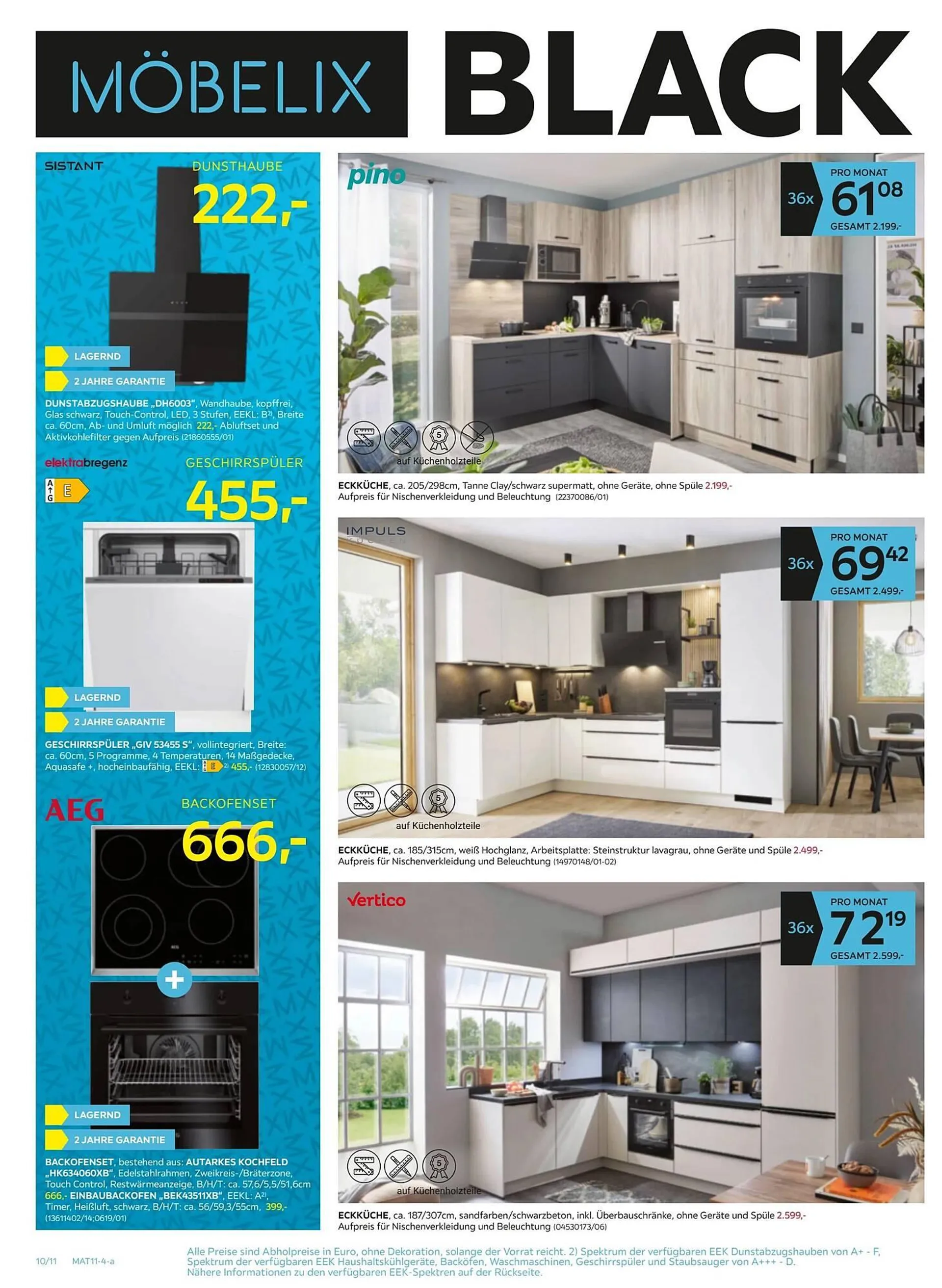 Möbelix Flugblatt von 28. Oktober bis 6. November 2024 - Flugblätt seite  10
