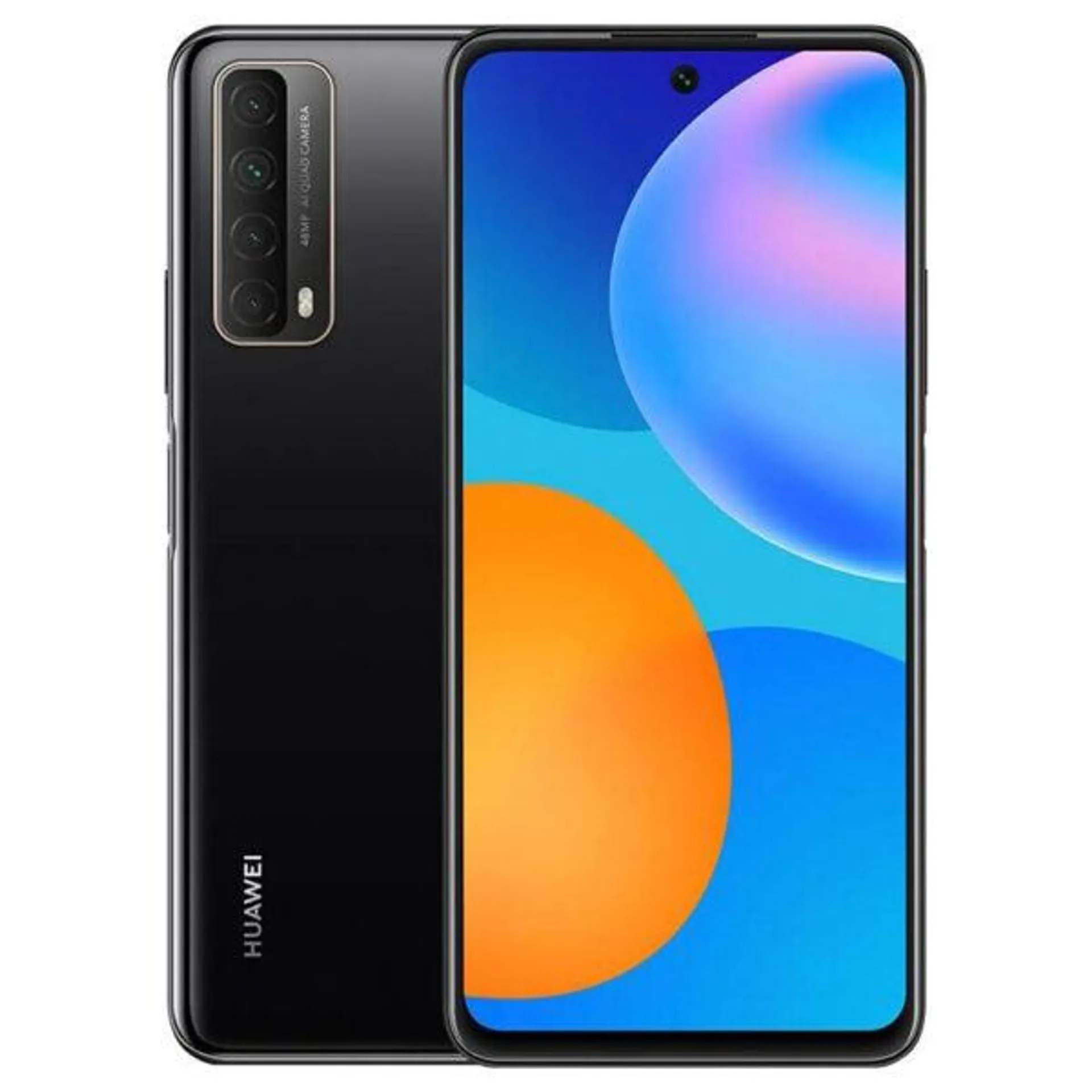 Huawei P Smart (2021) Dual-SIM midnight black – Schachtel geöffnet