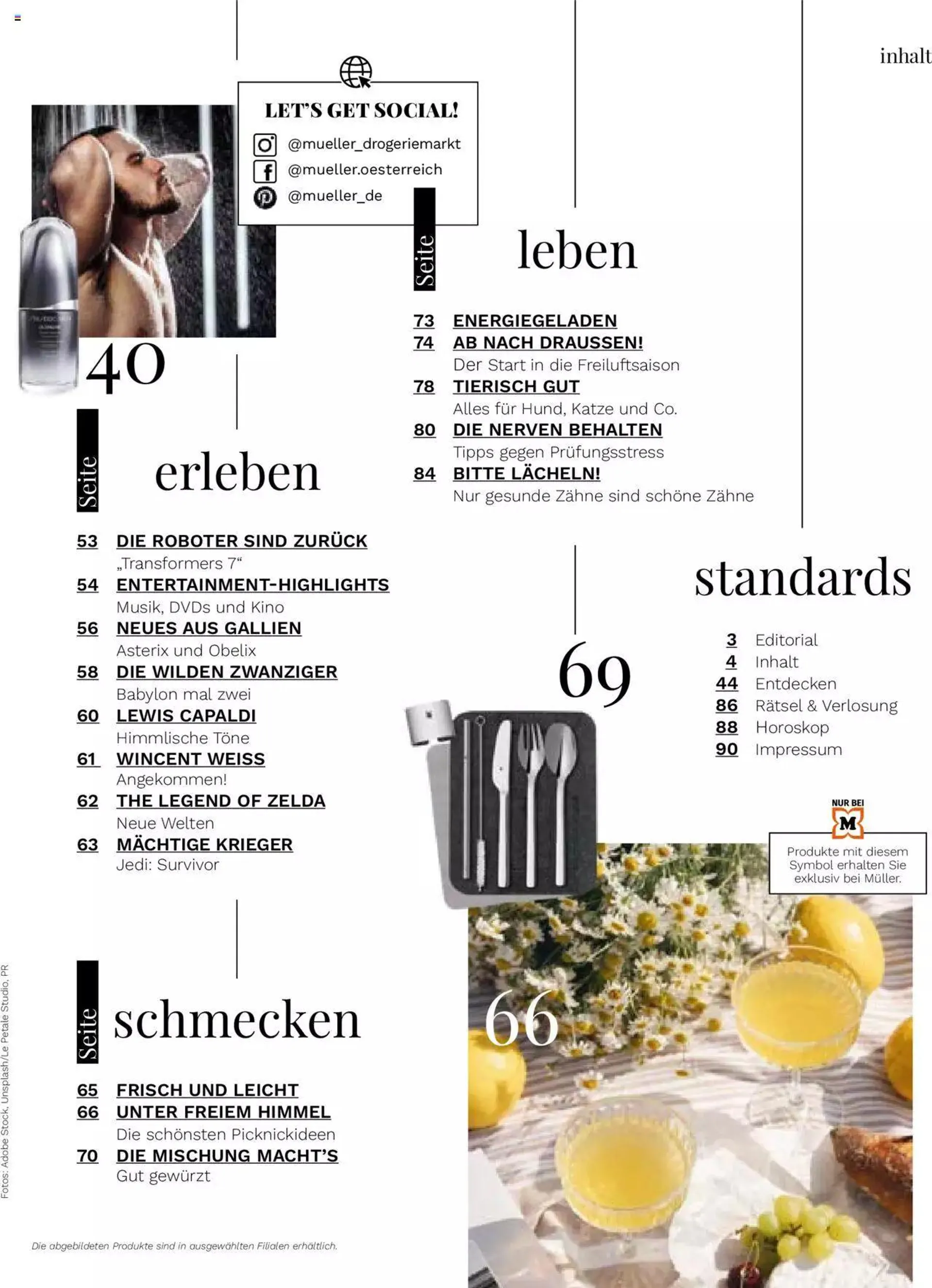 Müller Magazine Lifestyle von 15. Mai bis 31. Dezember 2023 - Flugblätt seite  5
