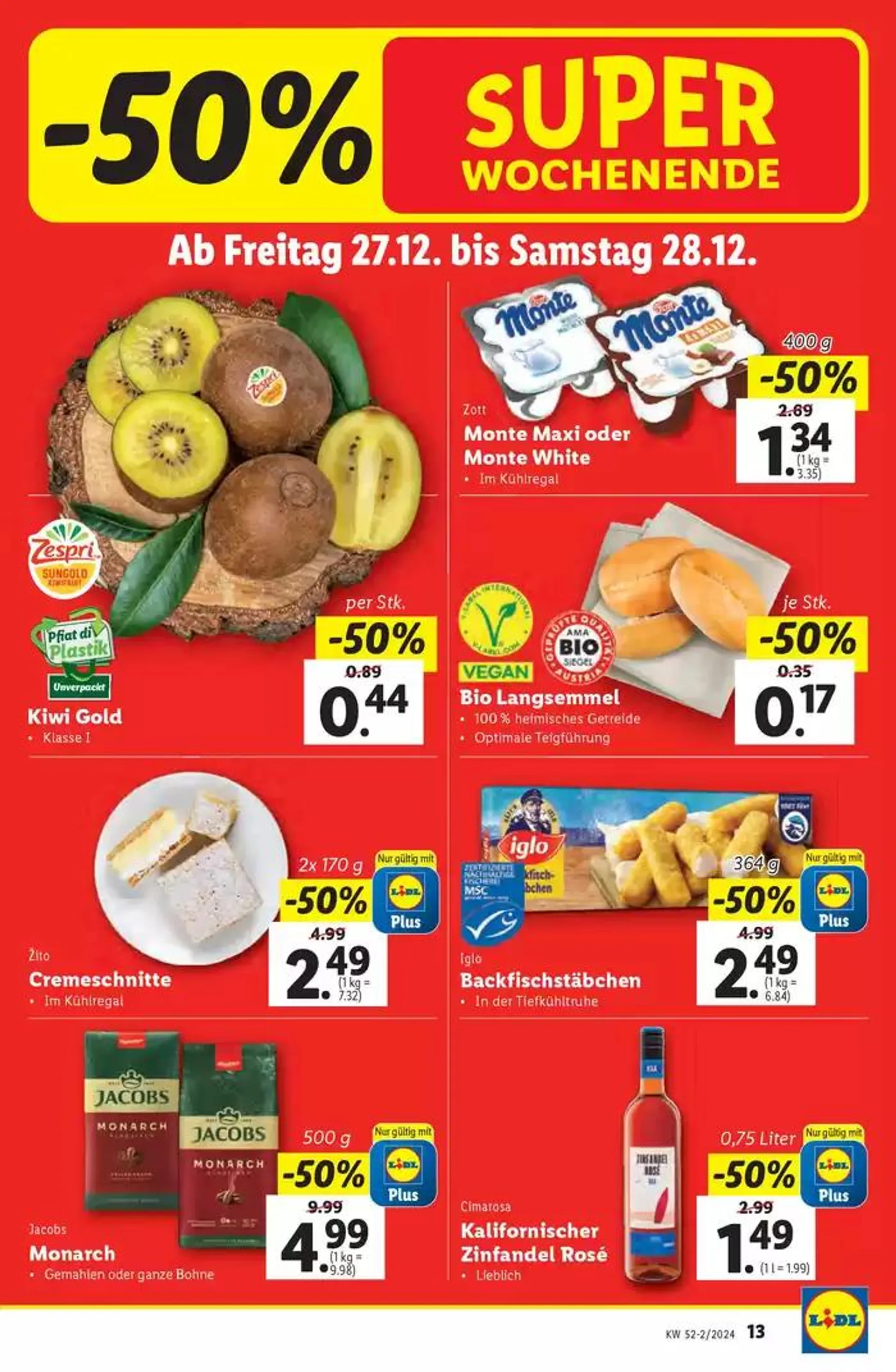 Tolles Angebot für alle Kunden von 19. Dezember bis 24. Dezember 2024 - Flugblätt seite  55