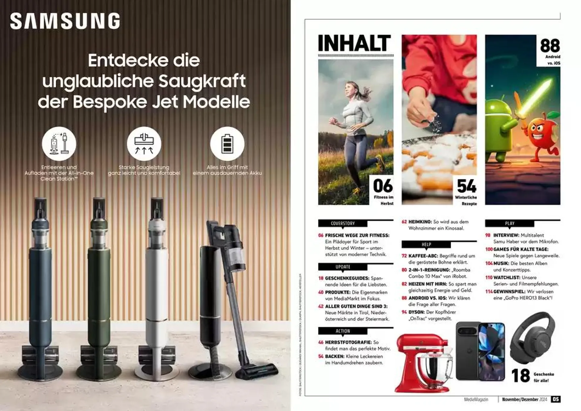 Magazin November/Dezember 2024 von 20. November bis 31. Dezember 2024 - Flugblätt seite  3