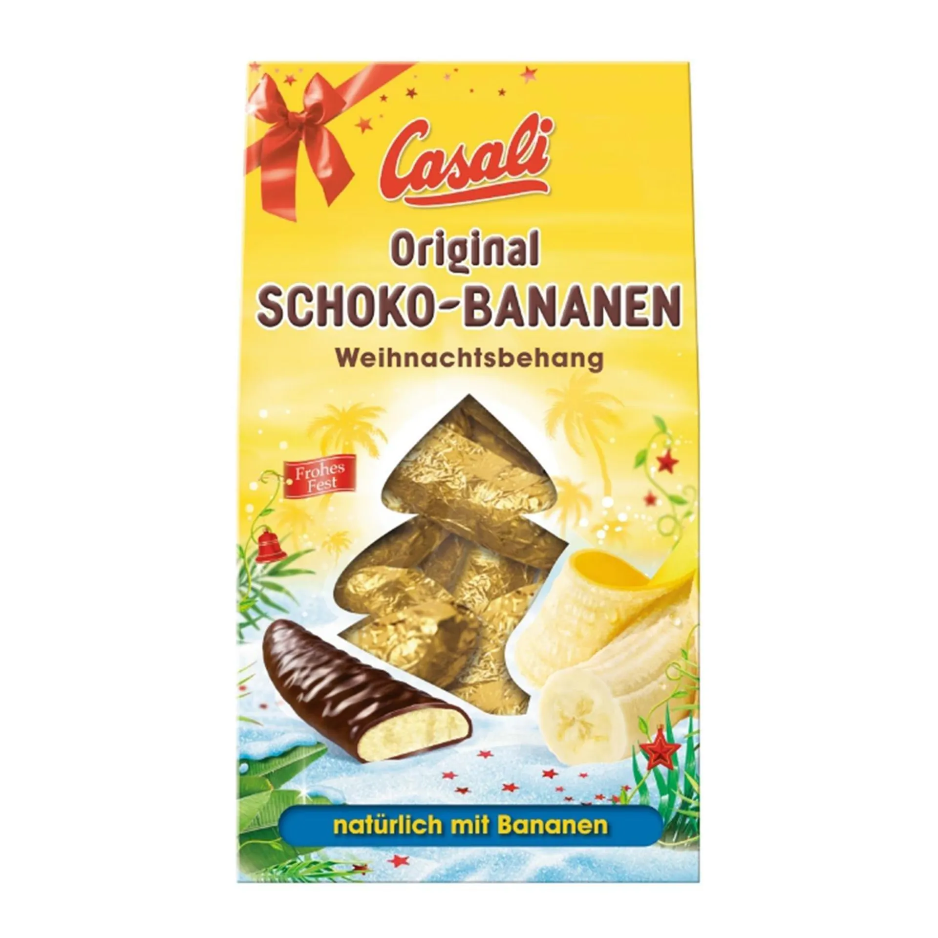 Casali Schoko Bananen Weihnachtsbehang