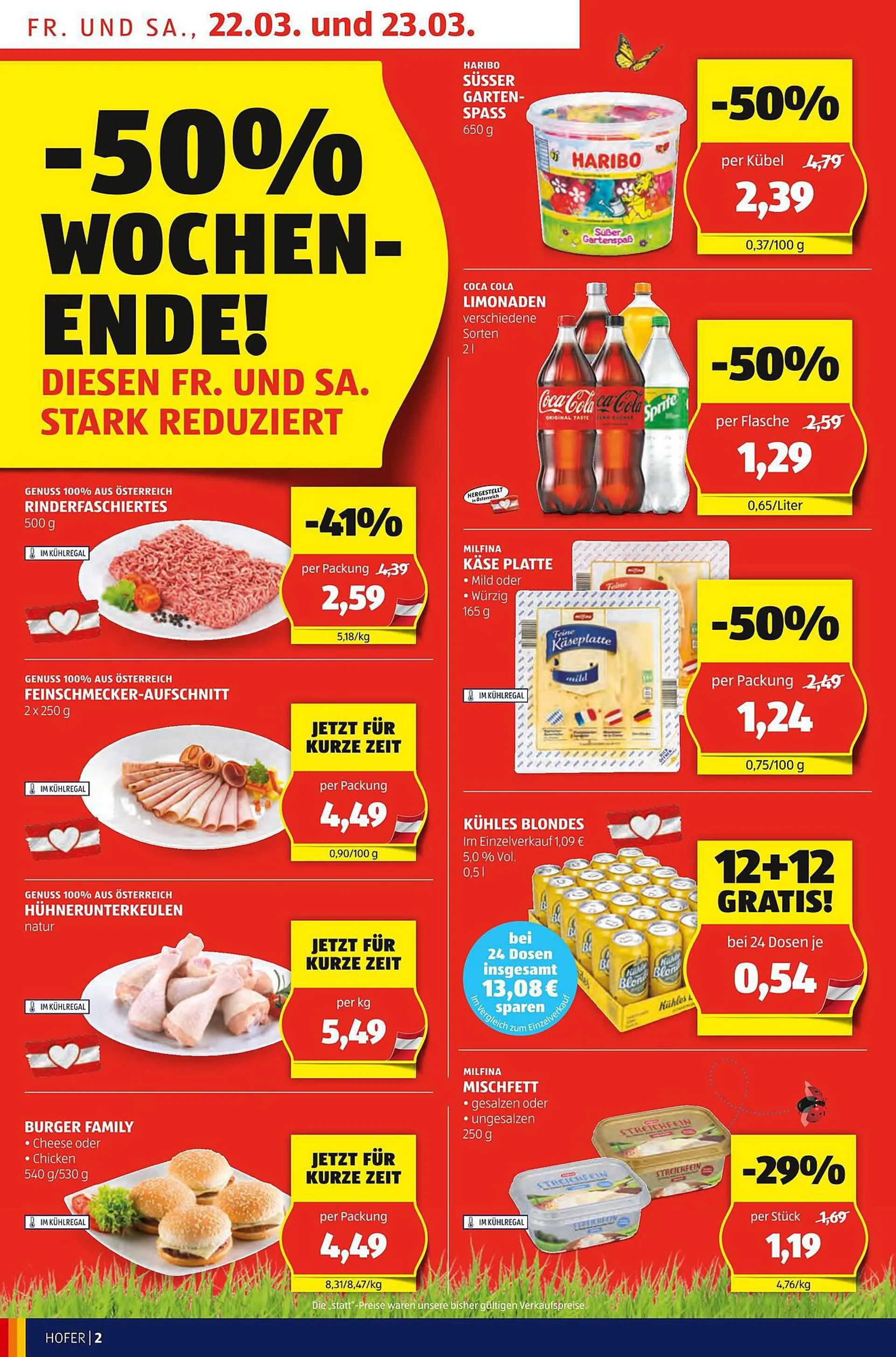 Hofer Flugblatt von 22. März bis 28. März 2024 - Flugblätt seite  2