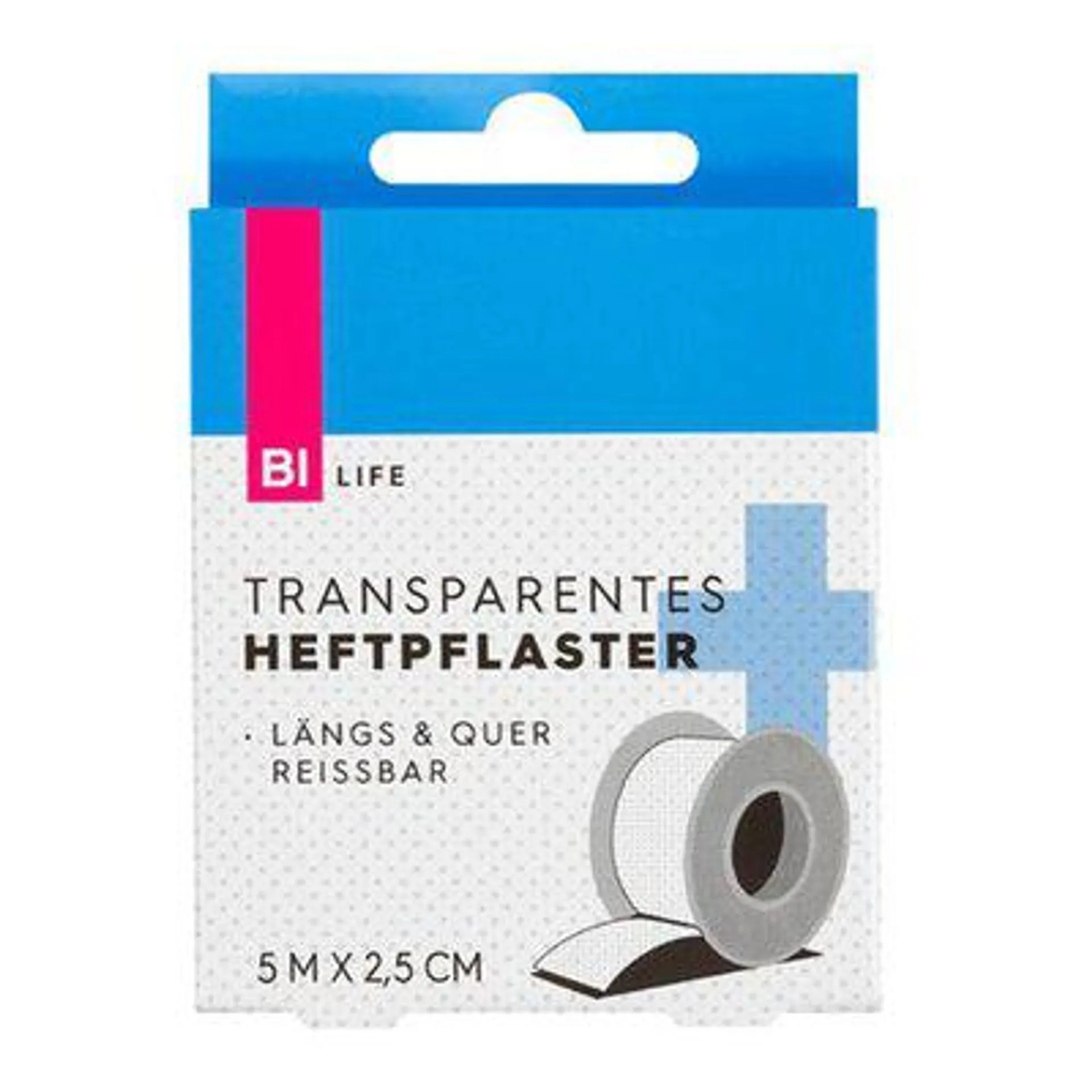 BI LIFE Heftpflaster Transparent