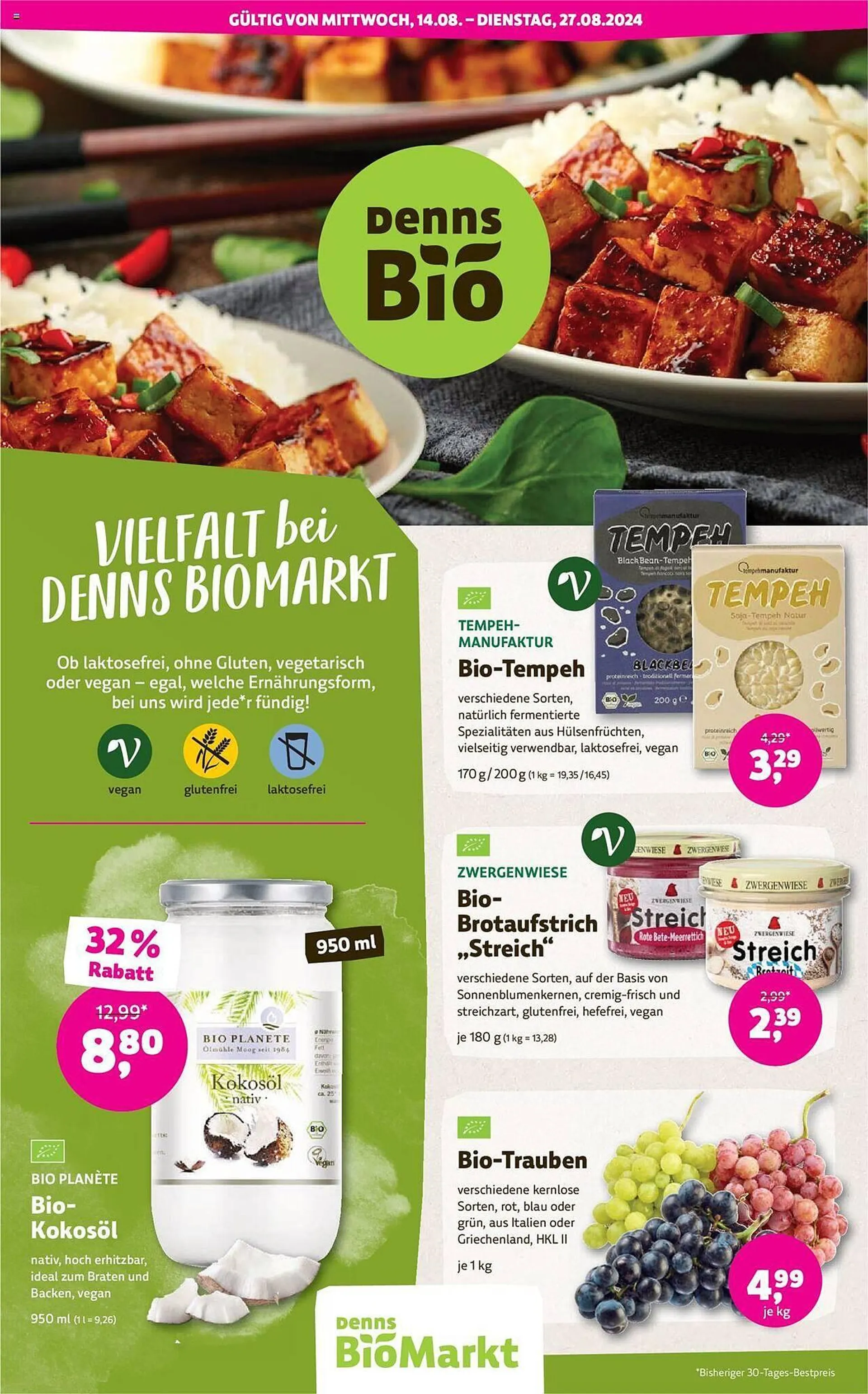 Denns Biomarkt Flugblatt - 1