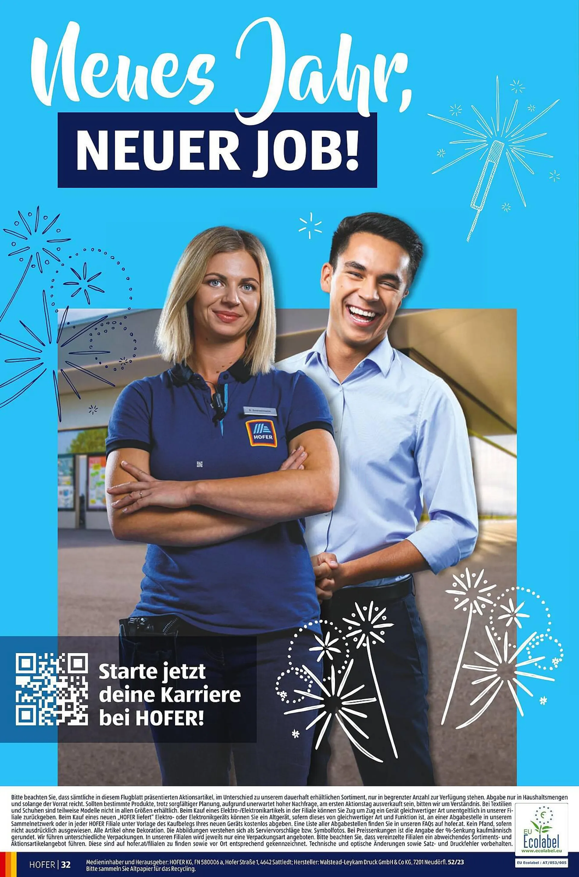 Hofer Flugblatt von 22. Dezember bis 28. Dezember 2024 - Flugblätt seite  34