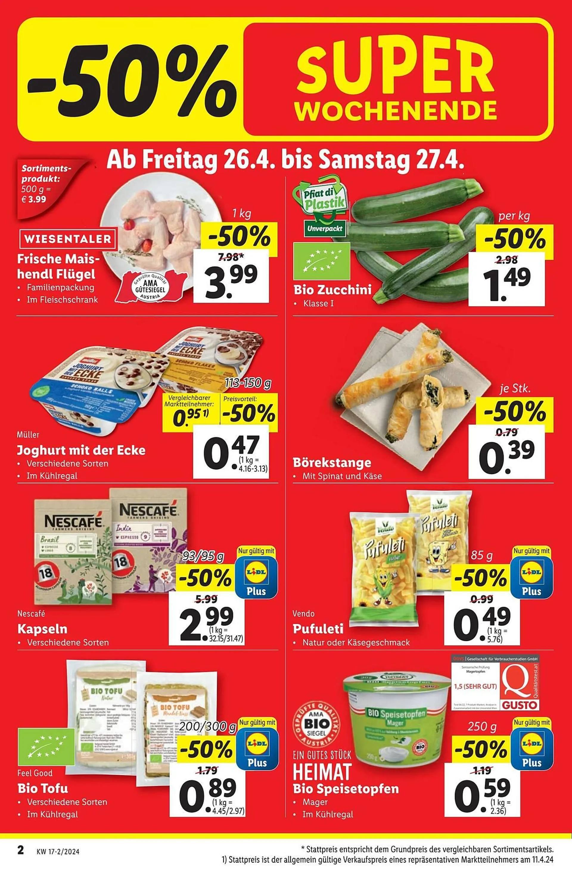 Lidl Flugblatt von 24. April bis 30. April 2024 - Flugblätt seite  2