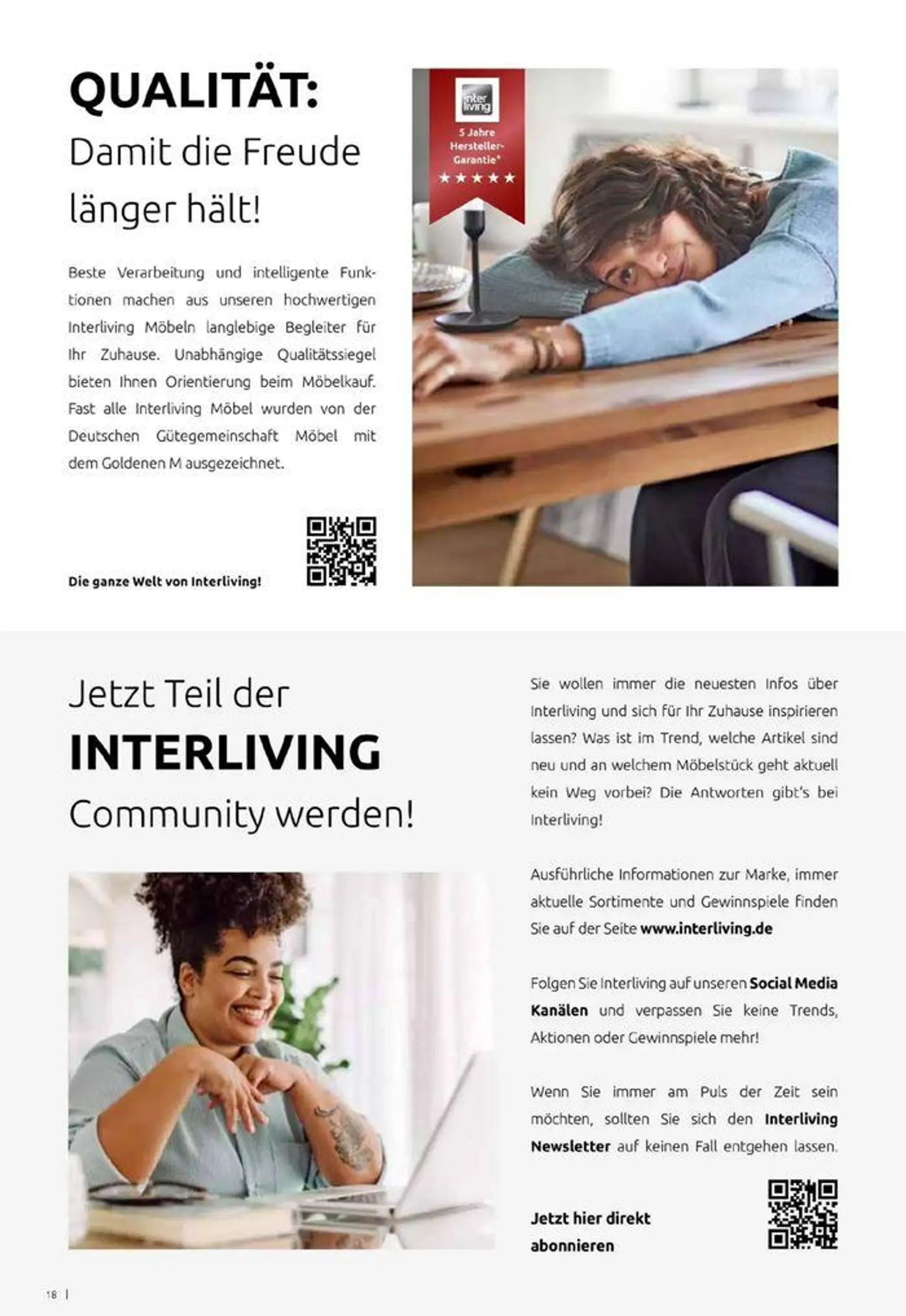 Inter Living von 31. Mai bis 31. Dezember 2024 - Flugblätt seite  18