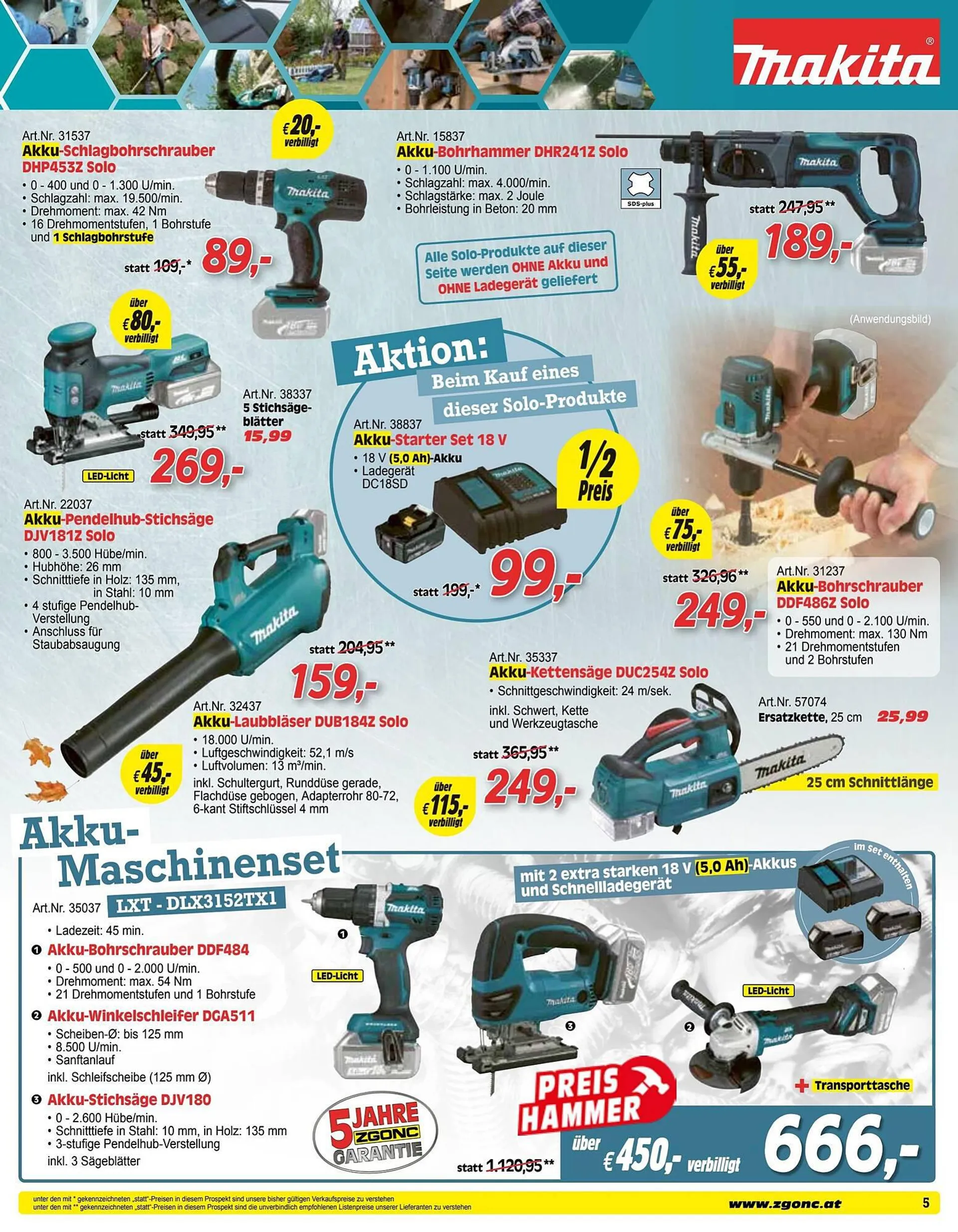 Zgonc Flugblatt von 15. Oktober bis 31. Oktober 2023 - Flugblätt seite  5