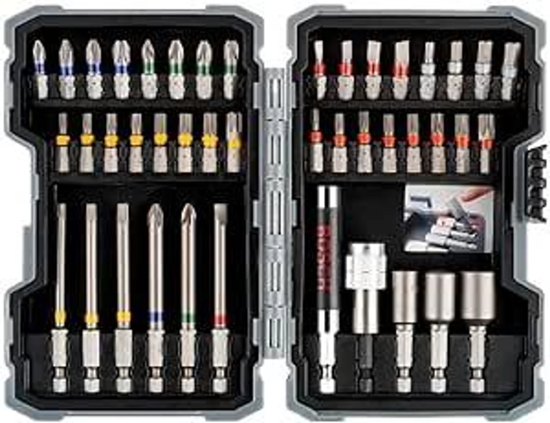 Bosch Professional 43tlg. Schrauber Bit Set (Zubehör für Elektrowerkzeuge)