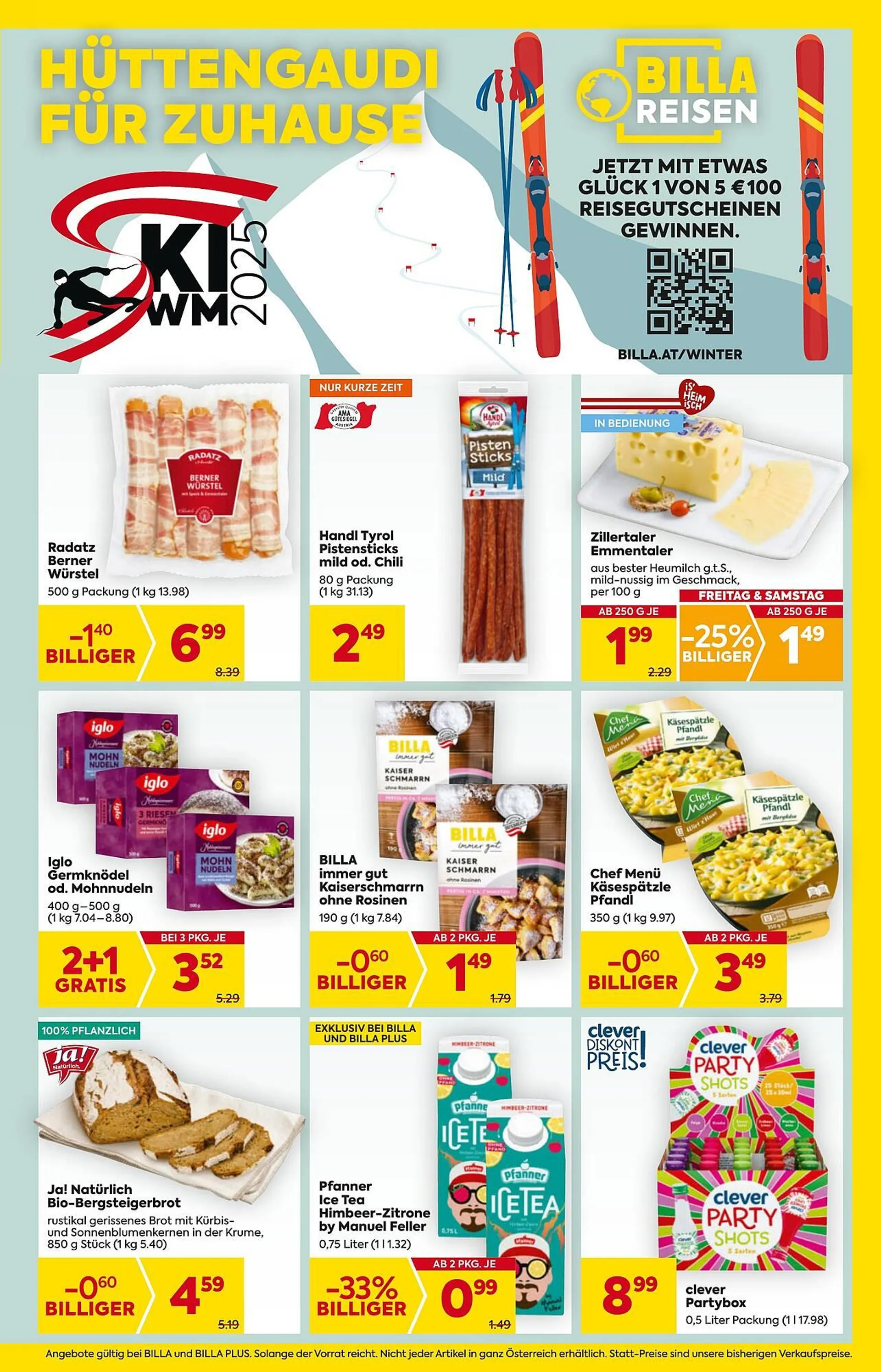Billa Corso Flugblatt von 30. Jänner bis 5. Februar 2025 - Flugblätt seite  3
