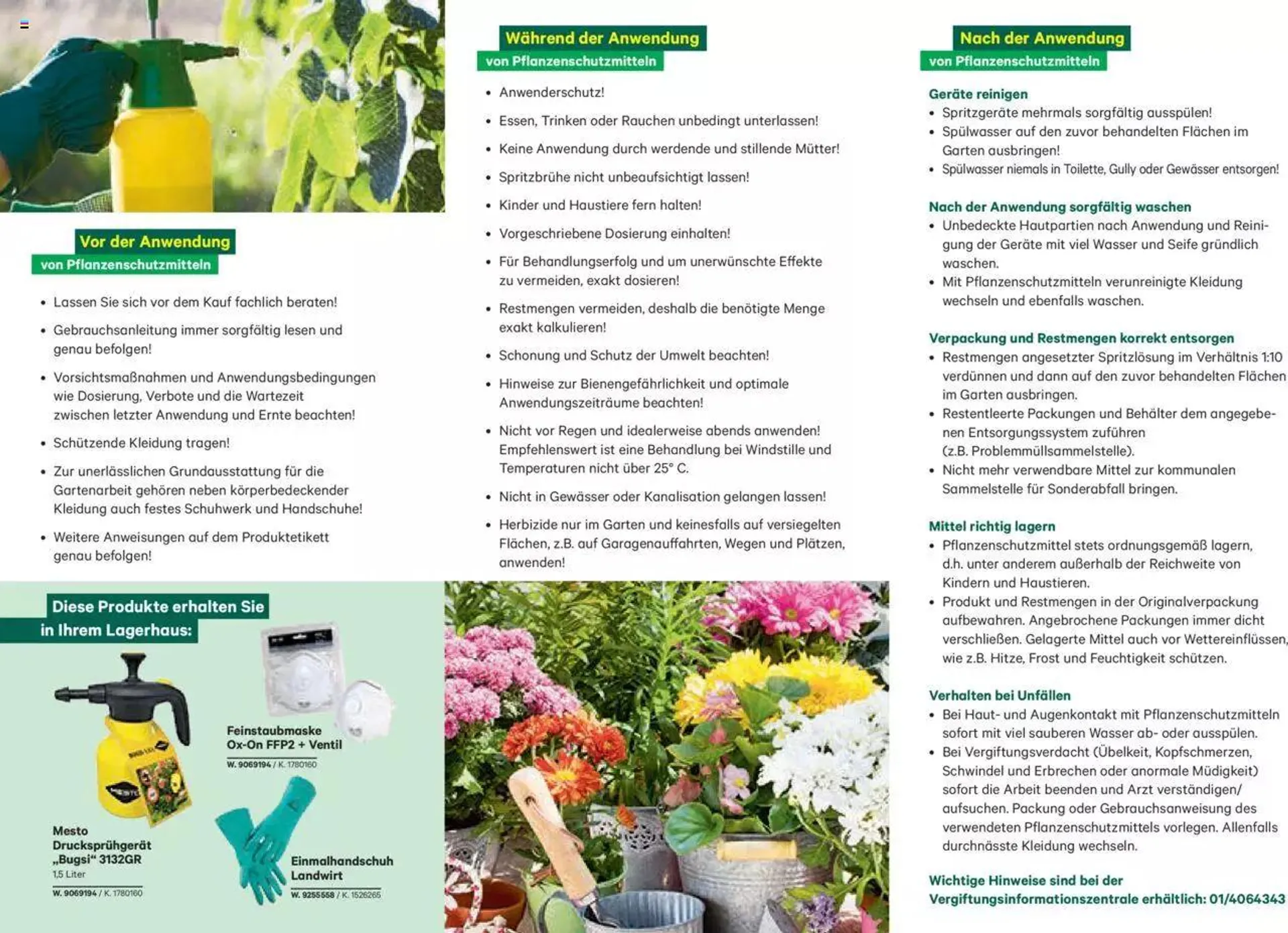 Lagerhaus - Pflanzenschutzmittel für Haus & Garten - 1