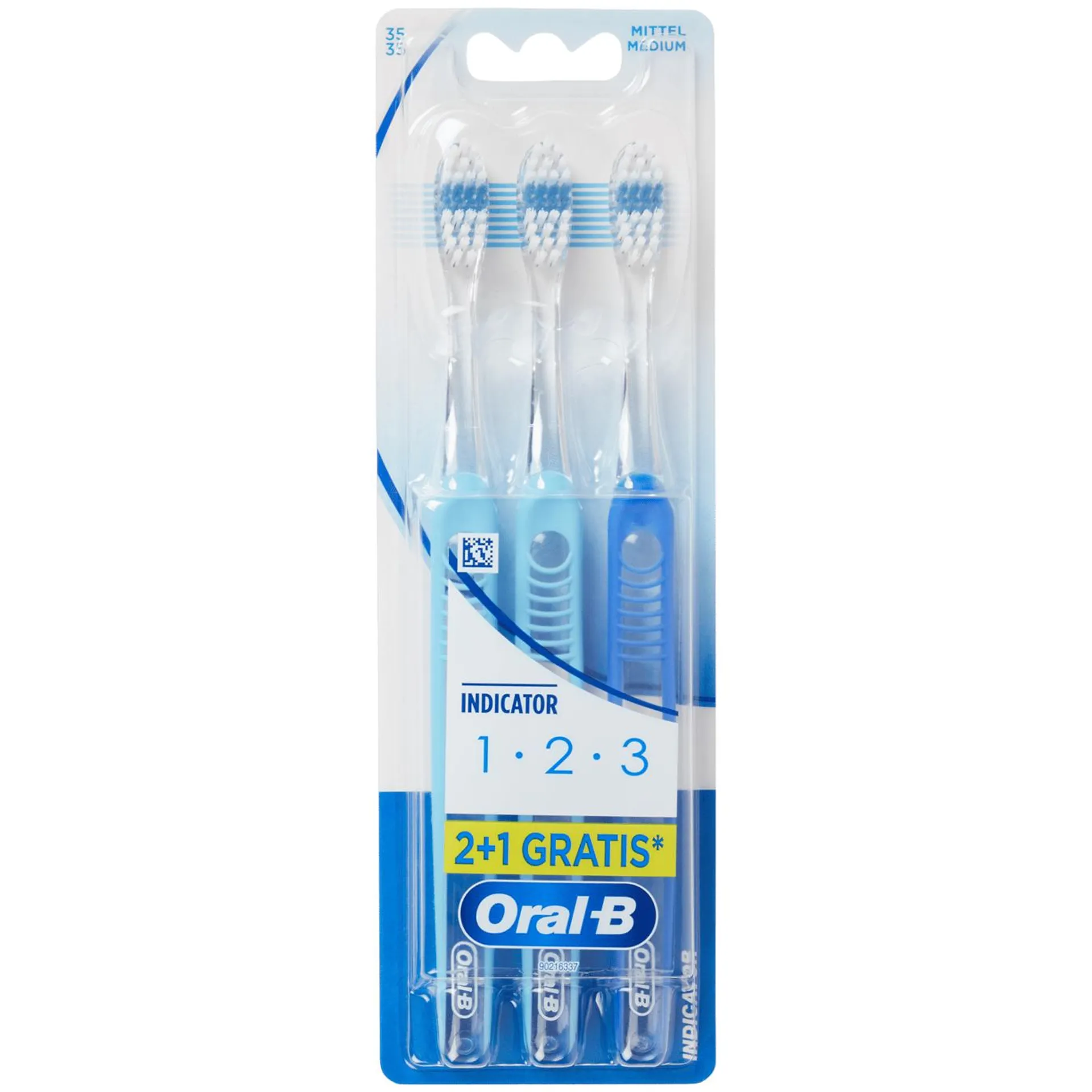 Oral-B Zahnbürsten Indicator 1-2-3