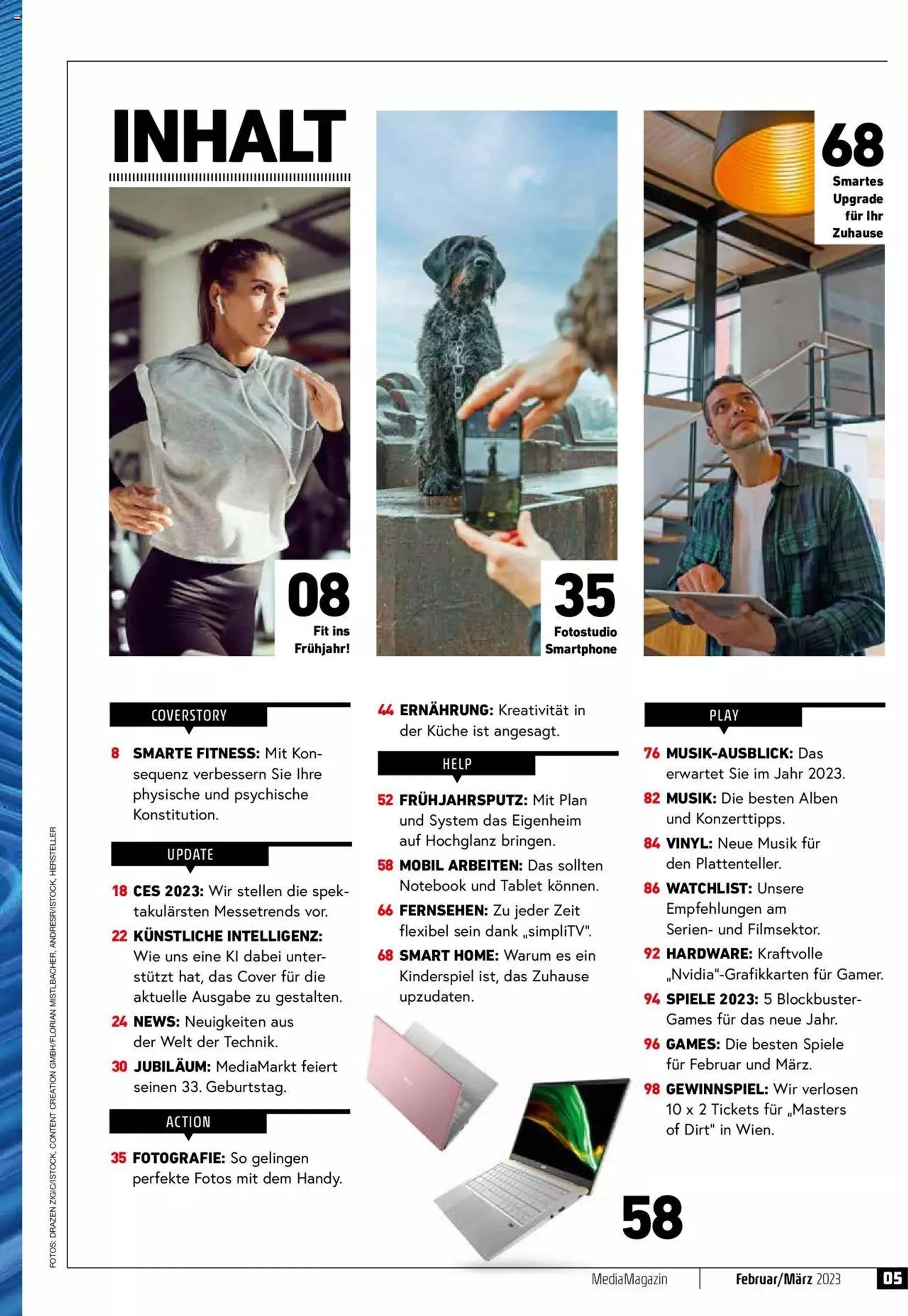 Media Markt Magazine von 1. Februar bis 31. Dezember 2023 - Flugblätt seite  5