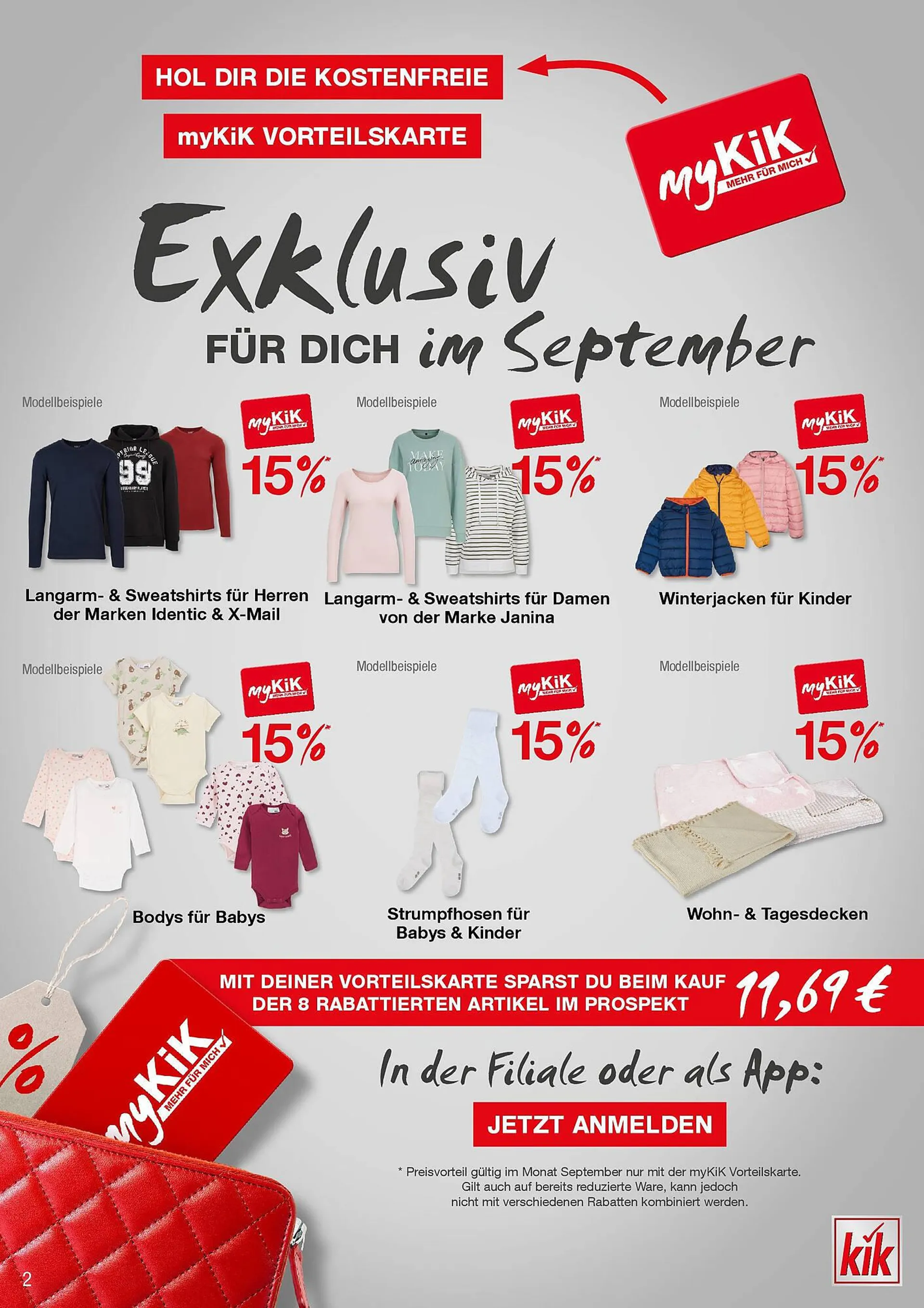 KiK Flugblatt von 18. September bis 30. September 2023 - Flugblätt seite  2